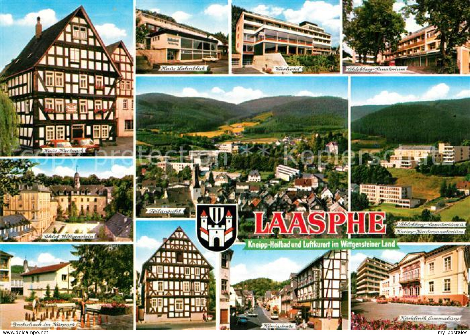 73232619 Laasphe Haus Lahnblick Kurhotel Haus Hartnack Schloss Wittgenstein Kurp - Bad Laasphe