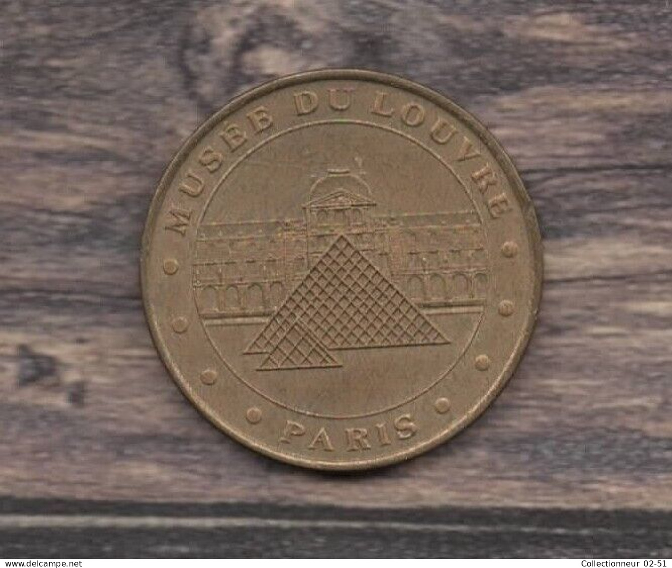 Monnaie De Paris : Pyramide Du Louvre - 2001 - 2001