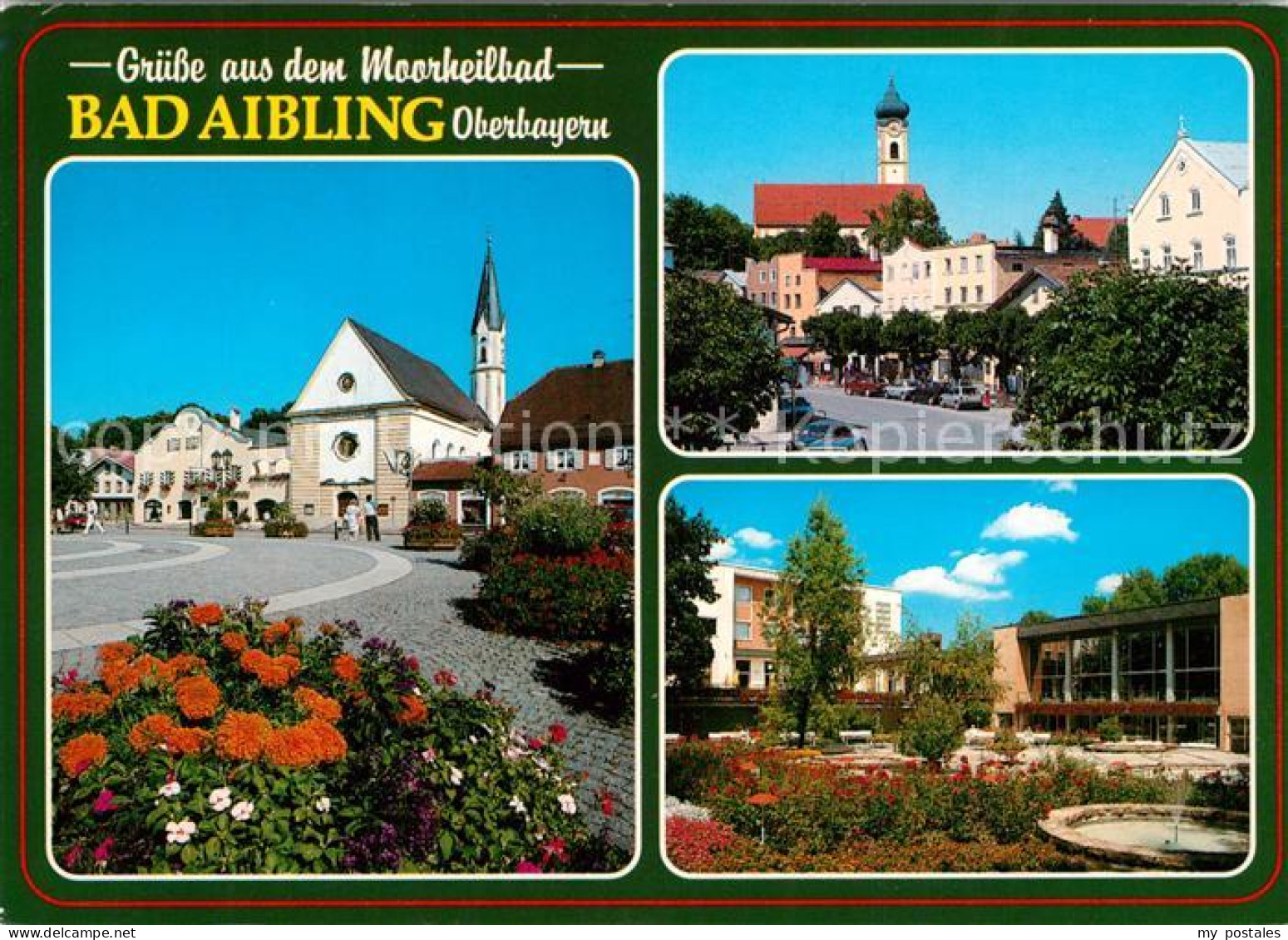 73232554 Bad Aibling Schloss Prantshausen Sebastianikirche Kurpark Pfarrkirche B - Bad Aibling