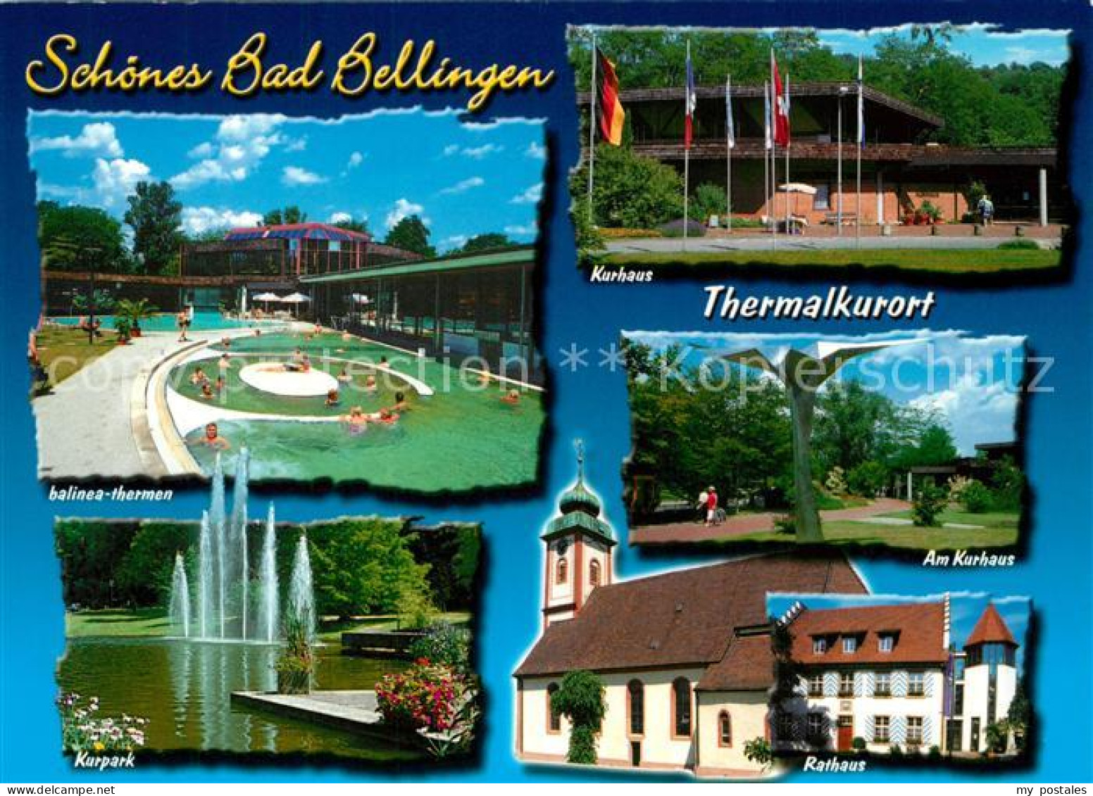 73232539 Bad Bellingen Balinea Thermen Kurhaus Rathaus Kurpark Bad Bellingen - Bad Bellingen