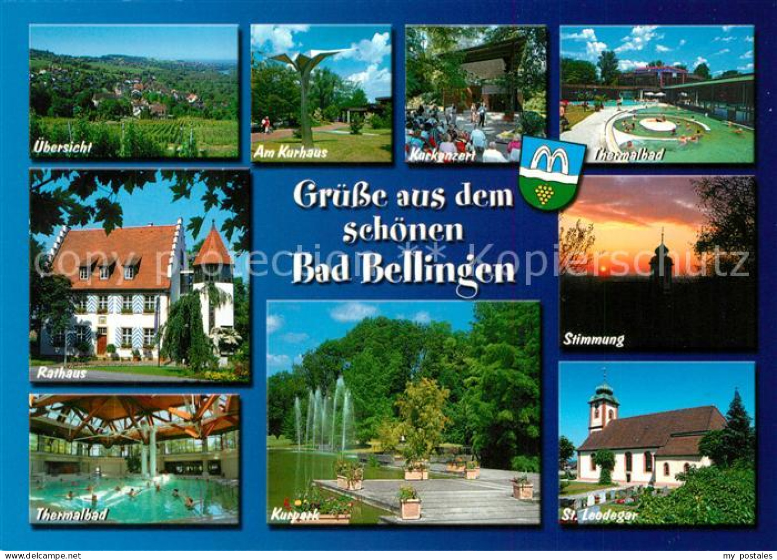 73232534 Bad Bellingen Kurhaus Kurkonzert Thermalbad Rathaus Kurpark Sankt Leode - Bad Bellingen