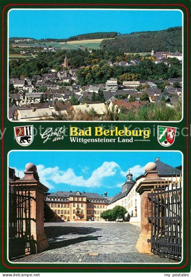 73232527 Bad Berleburg Panorama Schloss Bad Berleburg - Bad Berleburg