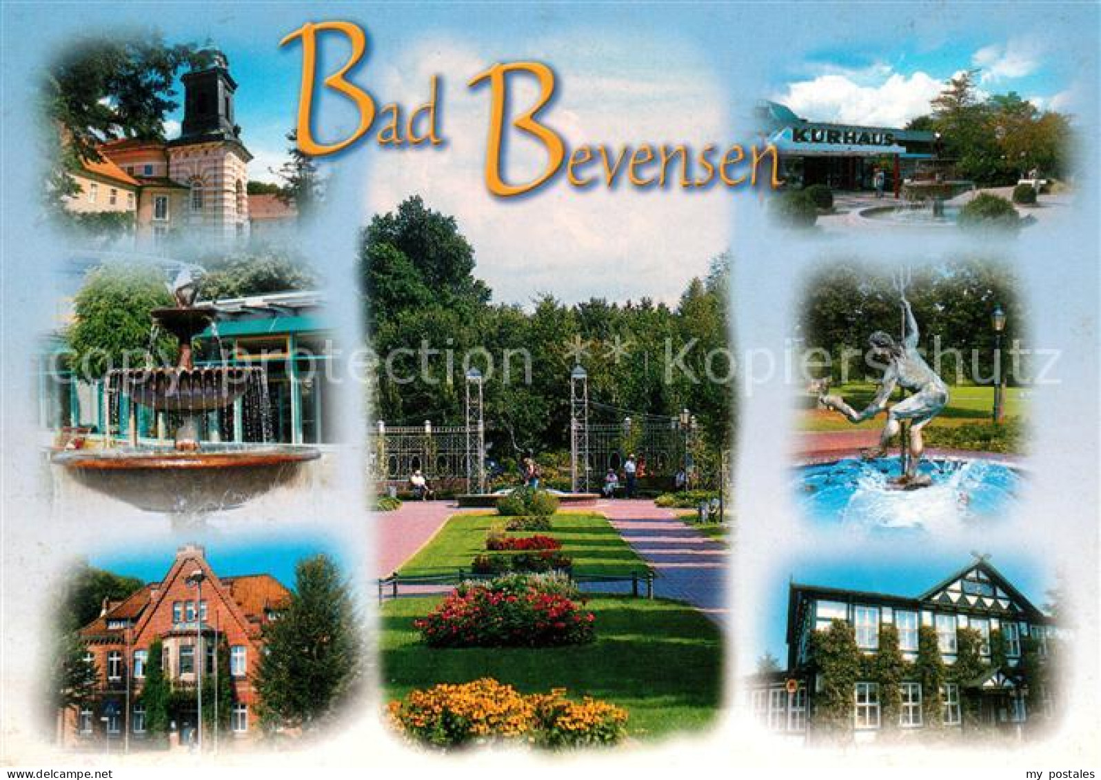 73232517 Bad Bevensen Brunnen Statue Kurpark  Bad Bevensen - Bad Bevensen