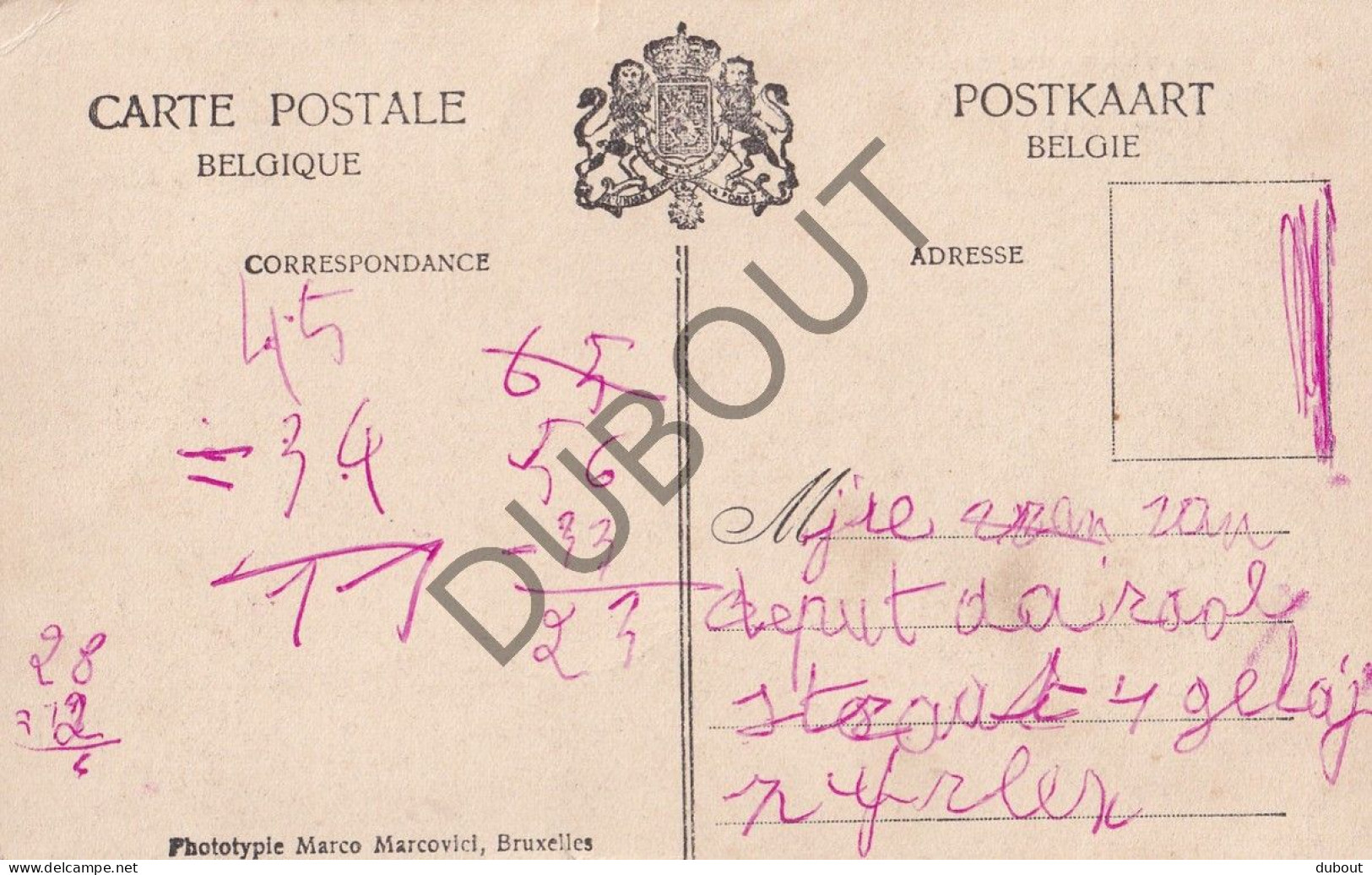 Postkaart - Carte Postale - Zaventem - Papeteries De Grellingen (C5755) - Zaventem