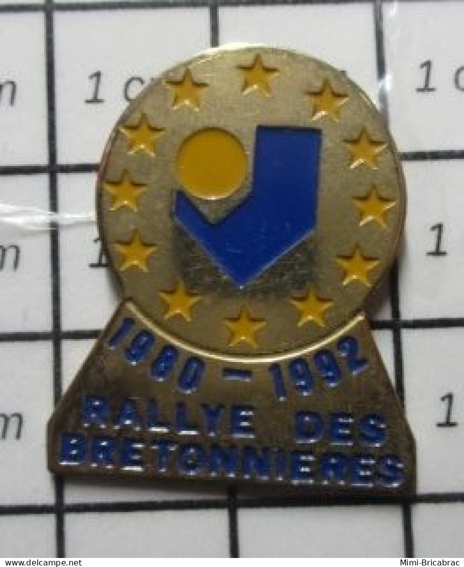 1616a  Pin's Pins / Beau Et Rare / AUTOMOBILES / RALLYE DES BRETONNIERES 1980-1992 - Rallye