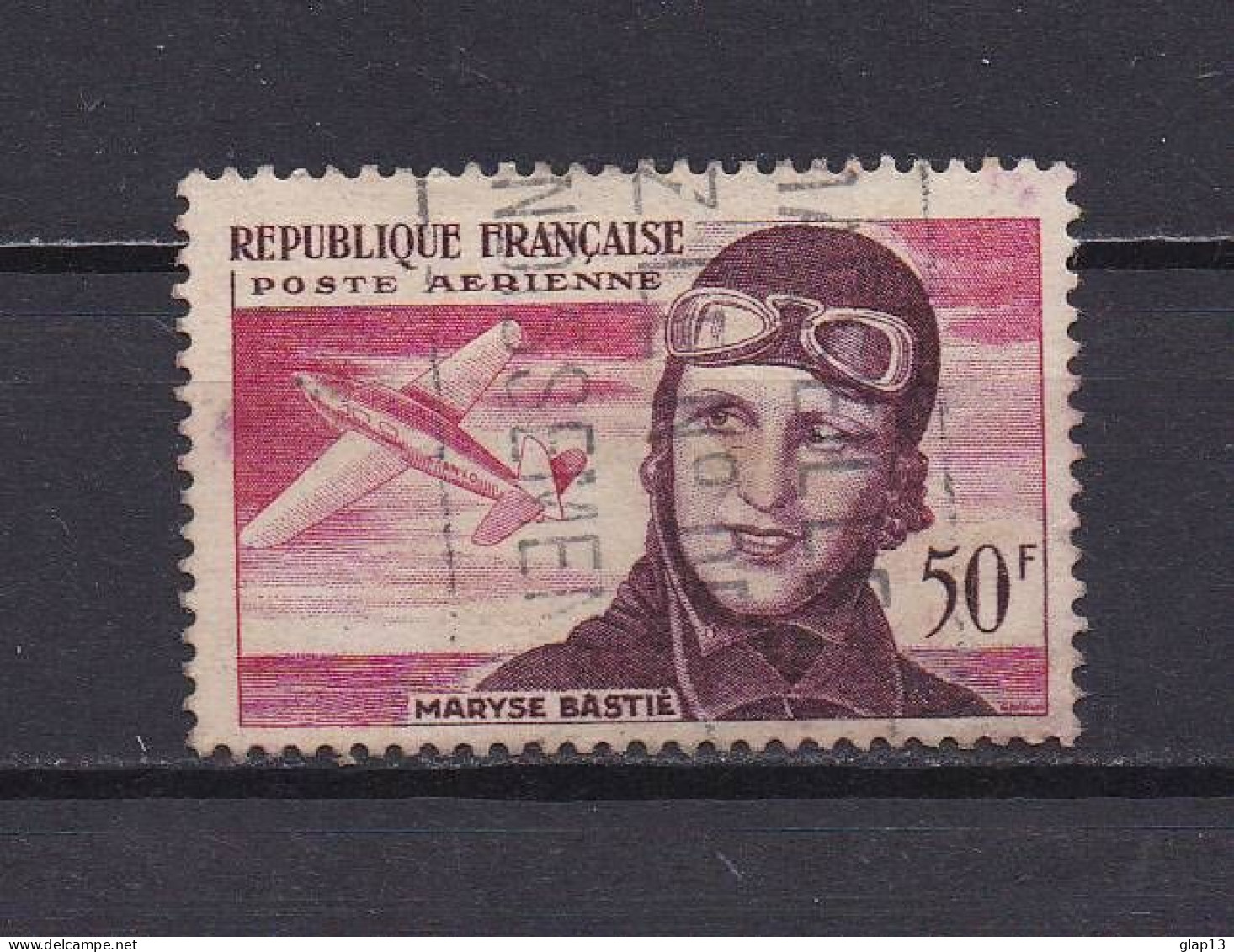 FRANCE 1955 PA N°34 OBLITERE MARYSE BASTIE - 1927-1959 Oblitérés