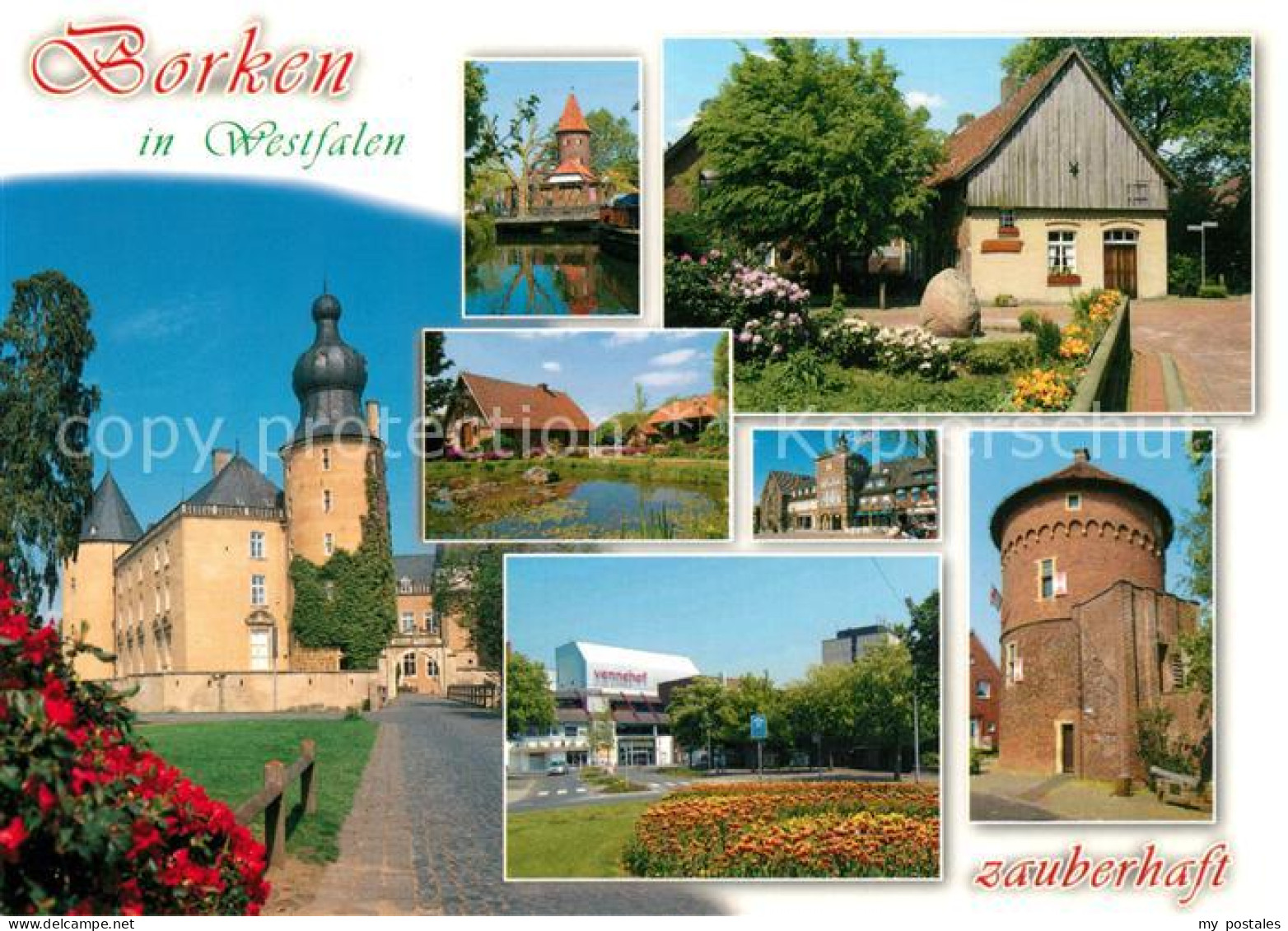 73231505 Borken Westfalen Turm Schloss Vennehof Borken Westfalen - Borken