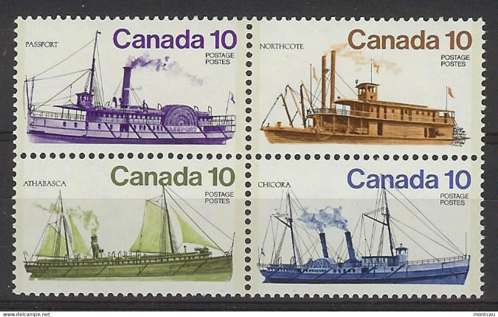 Canada 1976. Barcos . Sc=703a (**) - Neufs