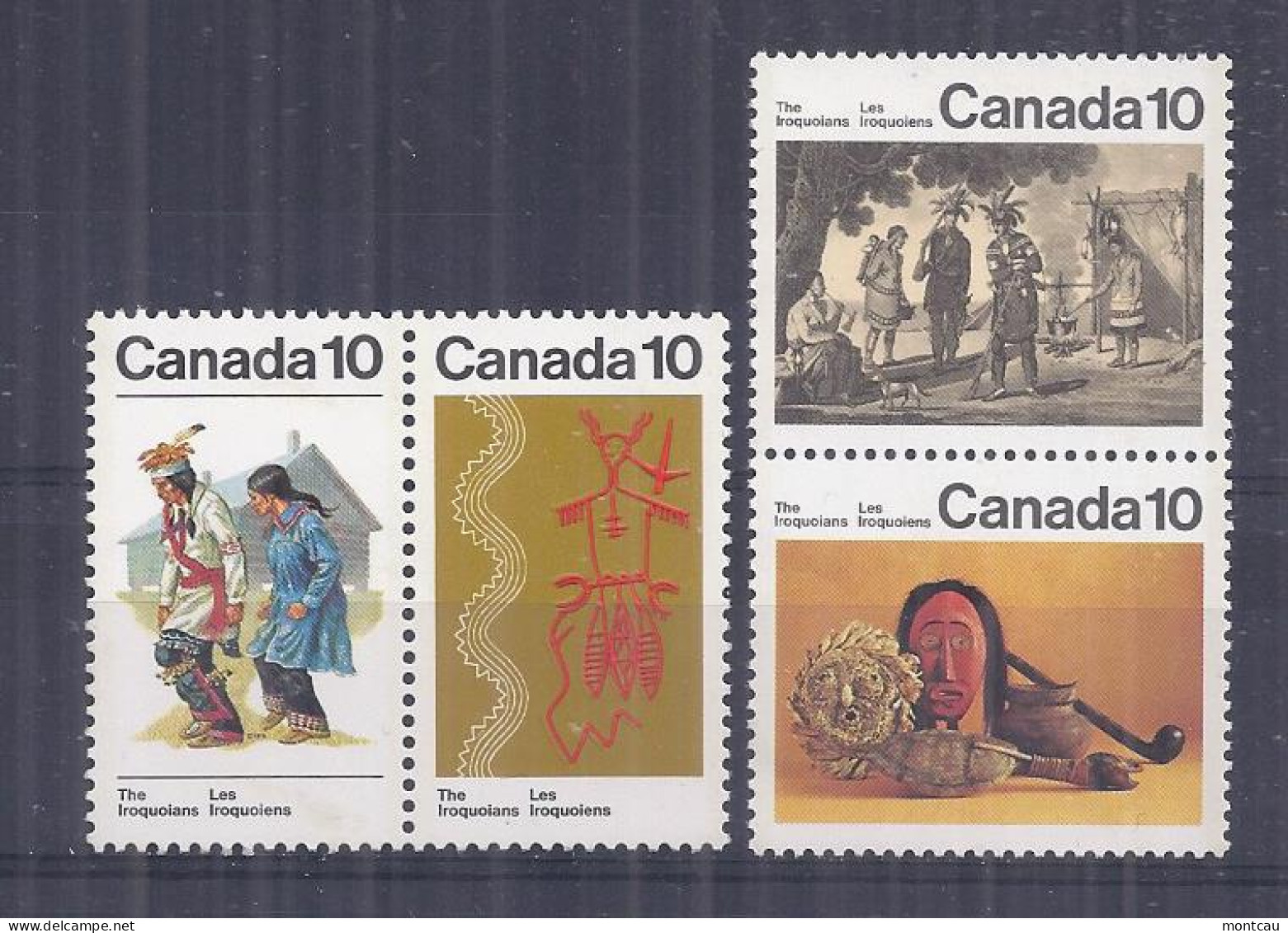Canada 1976. Indios Canadienses . Sc=578-81 (**) - Neufs
