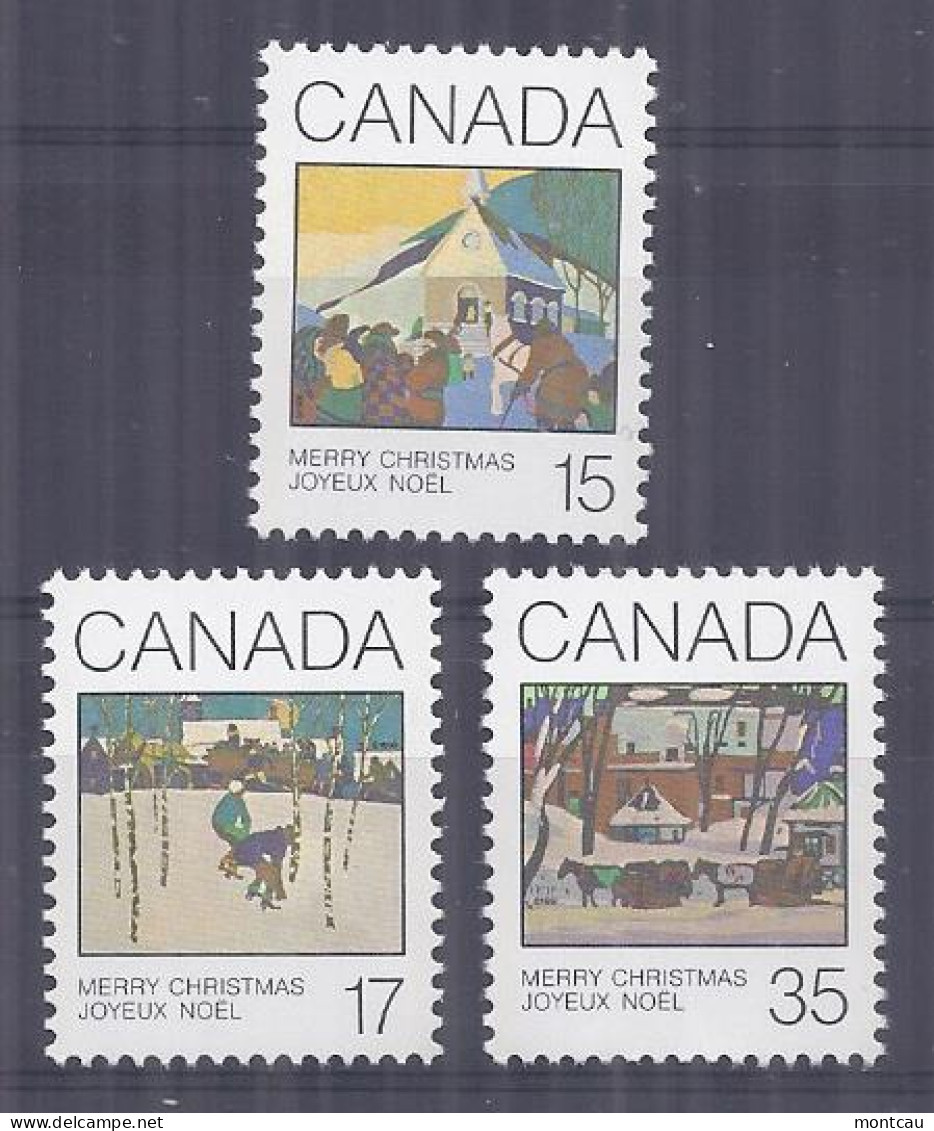 Canada 1980. Navidad . Sc=870-72 (**) - Neufs