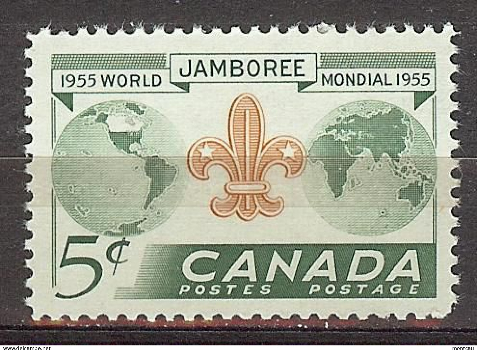 Canada 1955. Scouts . Sc=356 (**) - Neufs