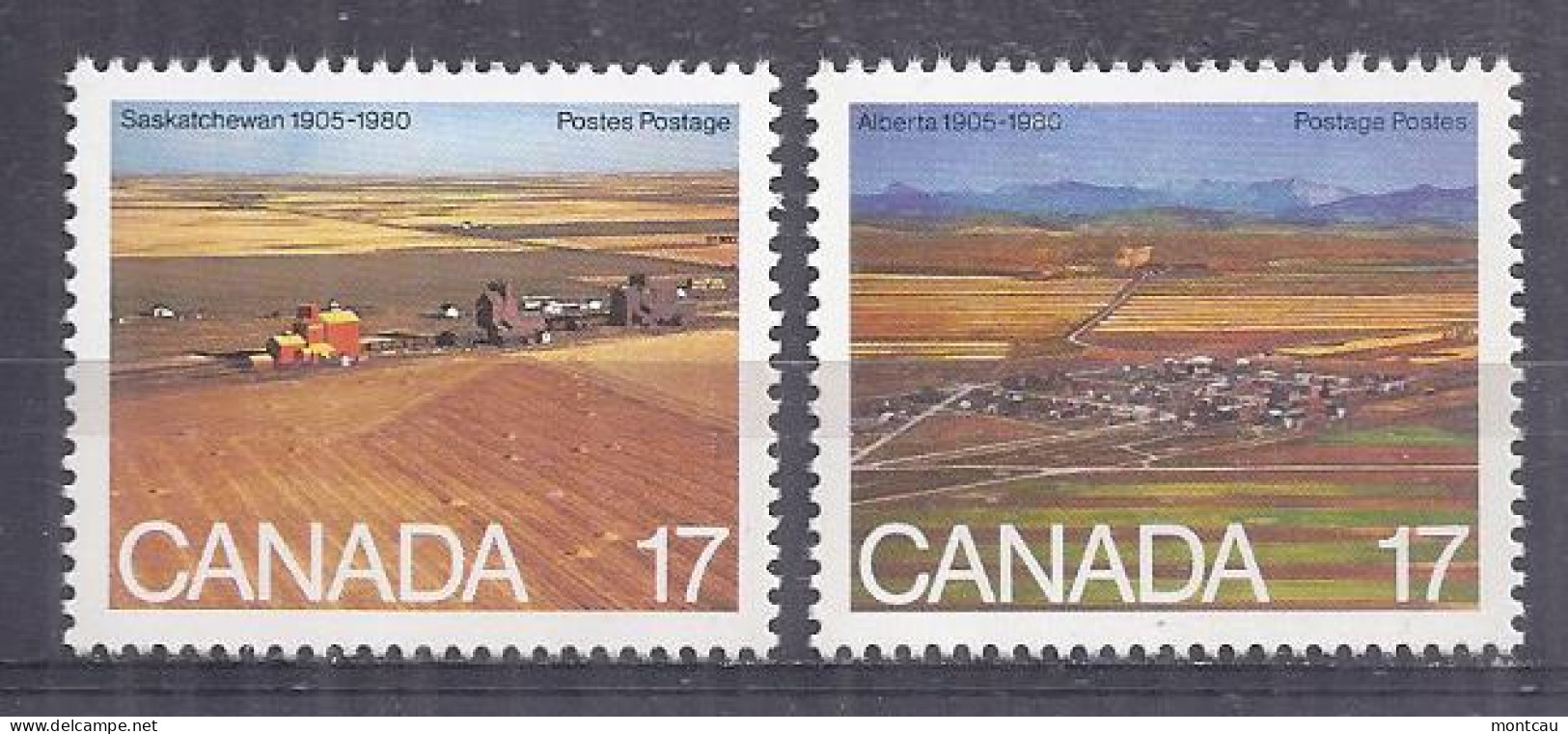 Canada 1980. Alberta Y Saskatchewan . Sc=683-84 (**) - Neufs