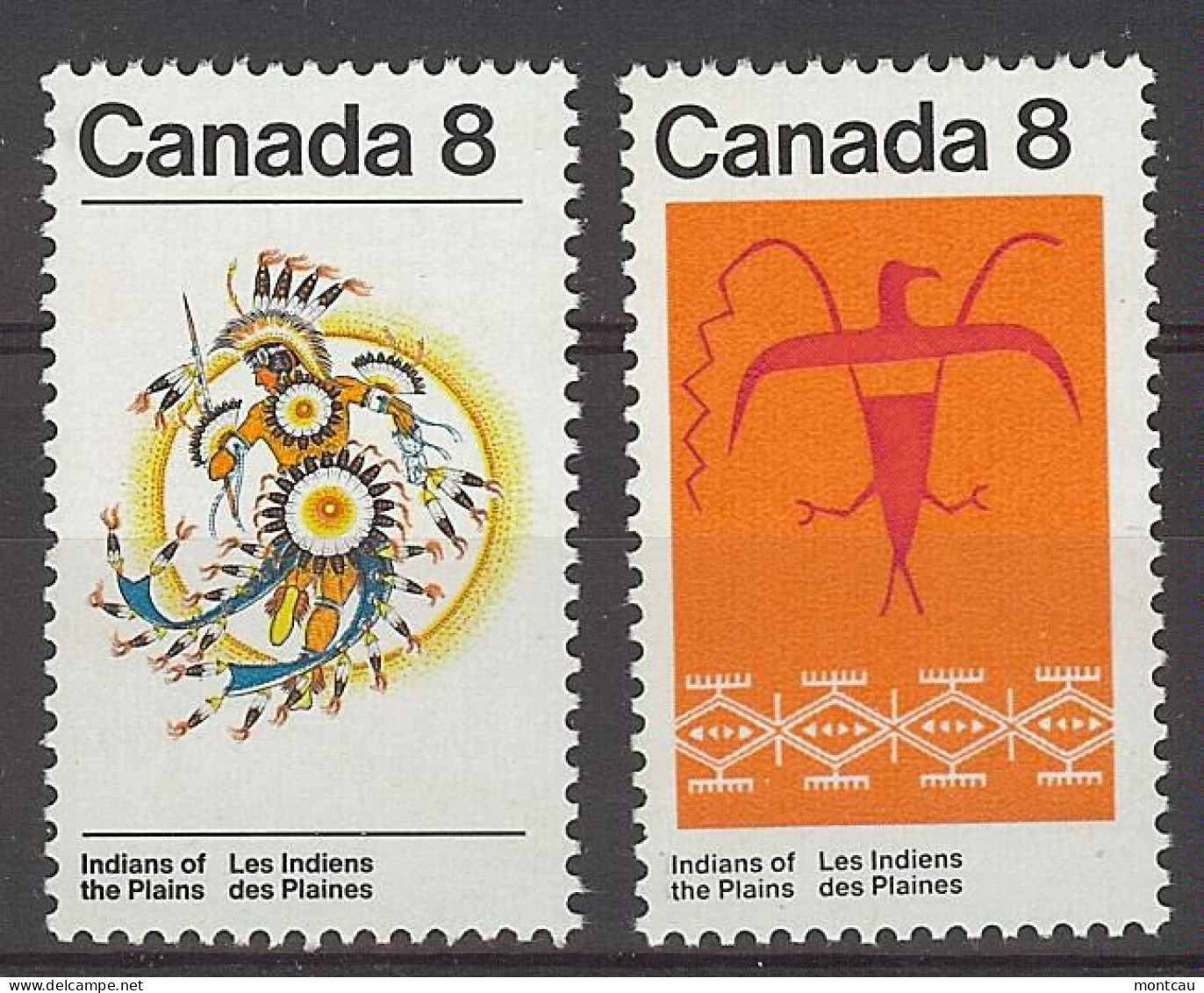 Canada 1972. Indios Canadienses . Sc=565-66 (**) - Neufs