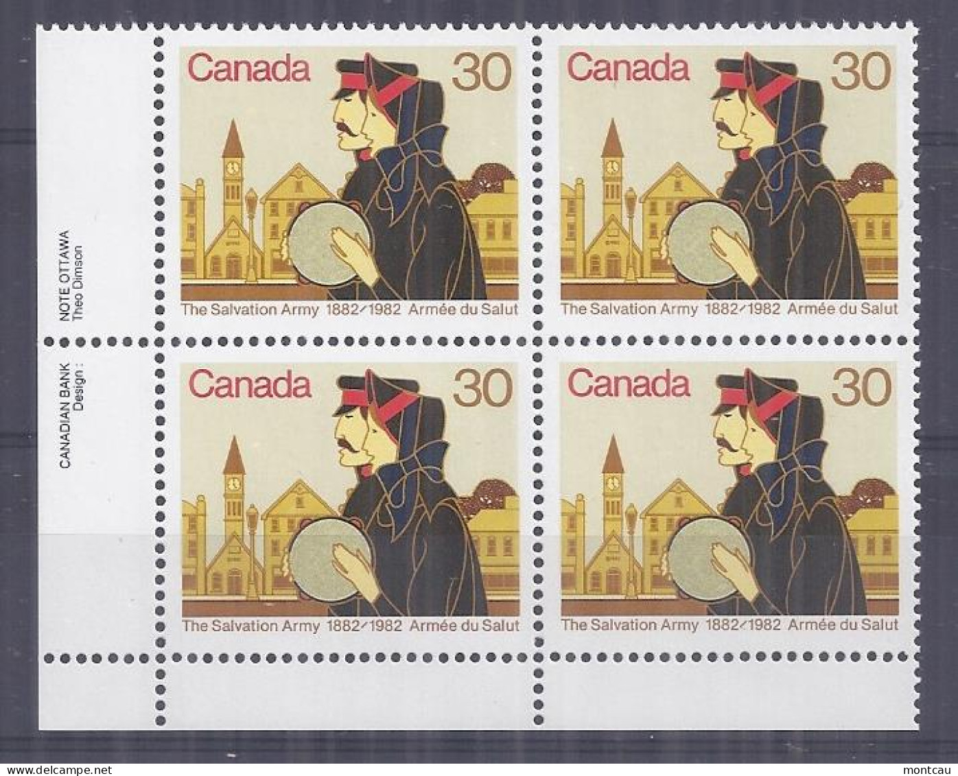 Canada 1982. Ejercito De Salvacion . Sc=954 (**) - Unused Stamps