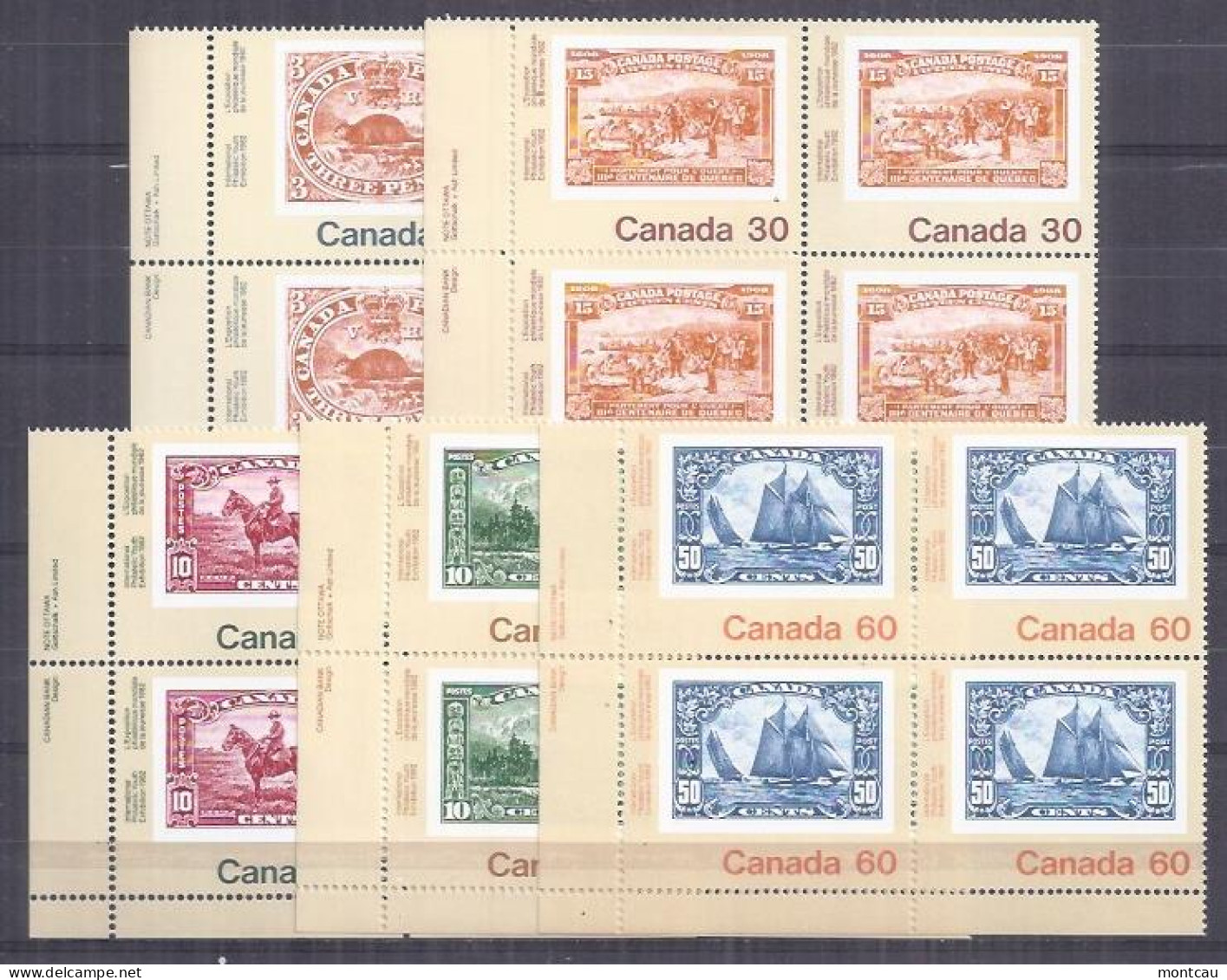 Canada 1982. Expo Canada 82 . Sc=909-13 (**) - Neufs