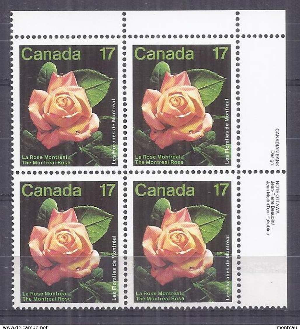 Canada 1981. Rosa De Montreal . Sc=896 (**) - Neufs