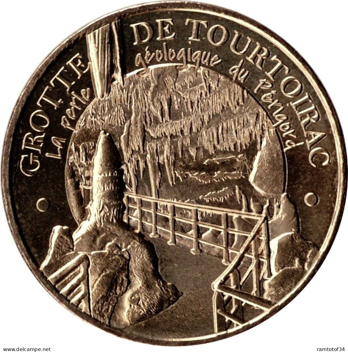 2024 MDP124 - TOURTOIRAC - Grotte De Toutoirac 3 (la Passerelle) / MONNAIE DE PARIS - 2024