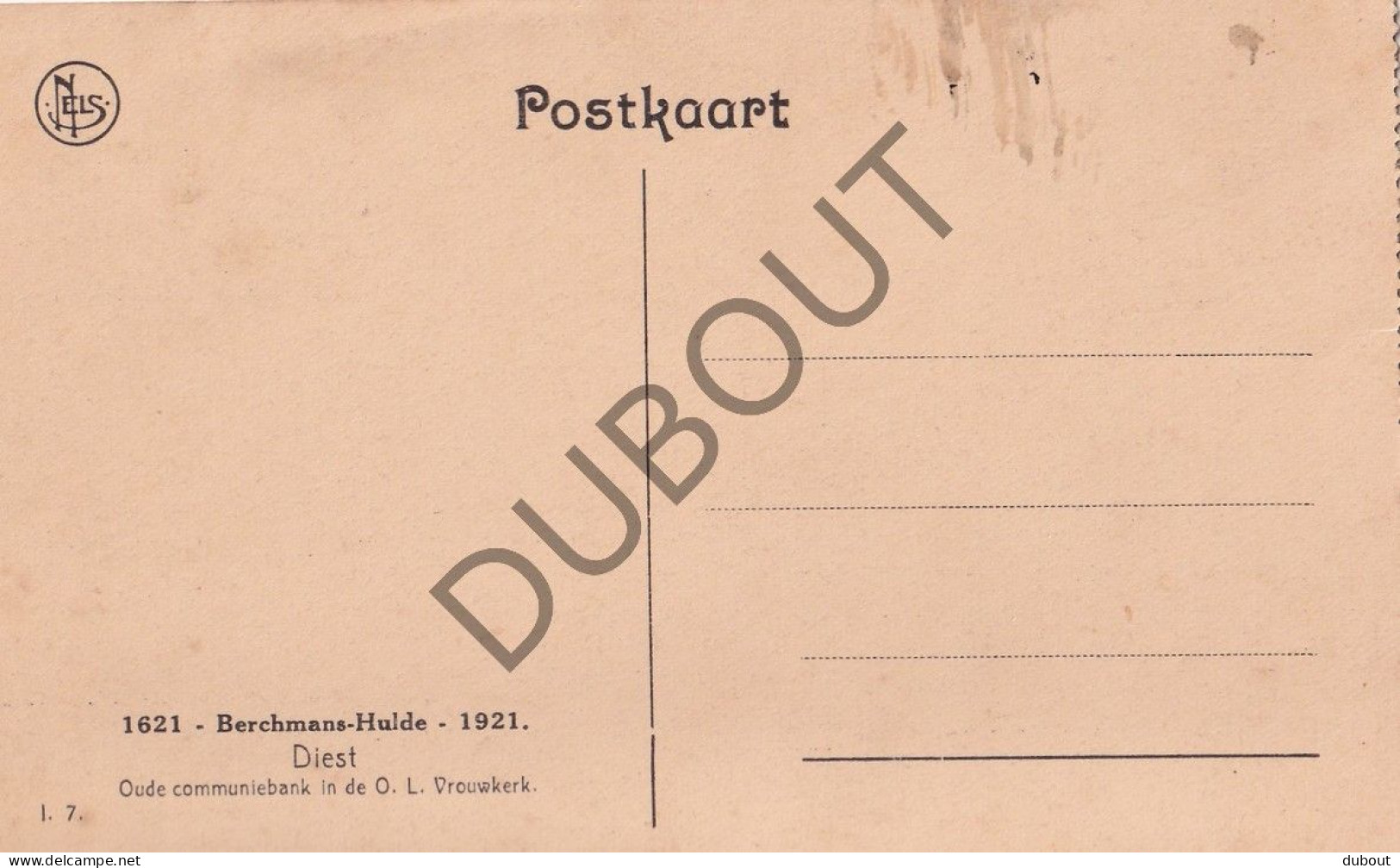 Postkaart - Carte Postale - Diest - Berchmans Hulde  (C5760) - Diest