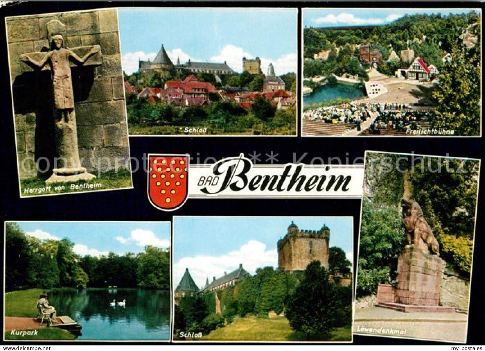 73231218 Bentheim Bad Herrgott Von Bentheim Statue Schloss Freilichtbuehne Kurpa - Bad Bentheim