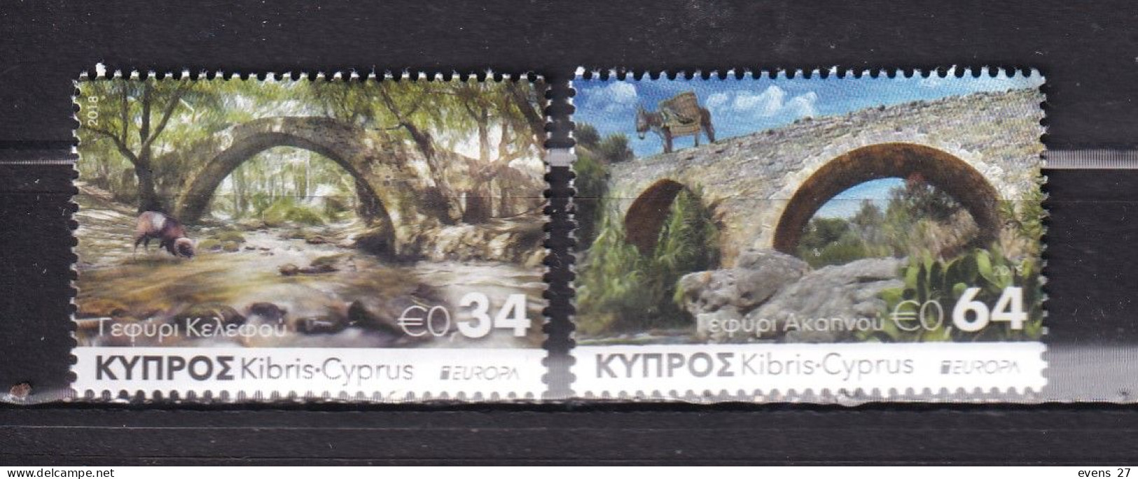 CYPRUS-2018-EUROPA-CEPT-MNH - 2018