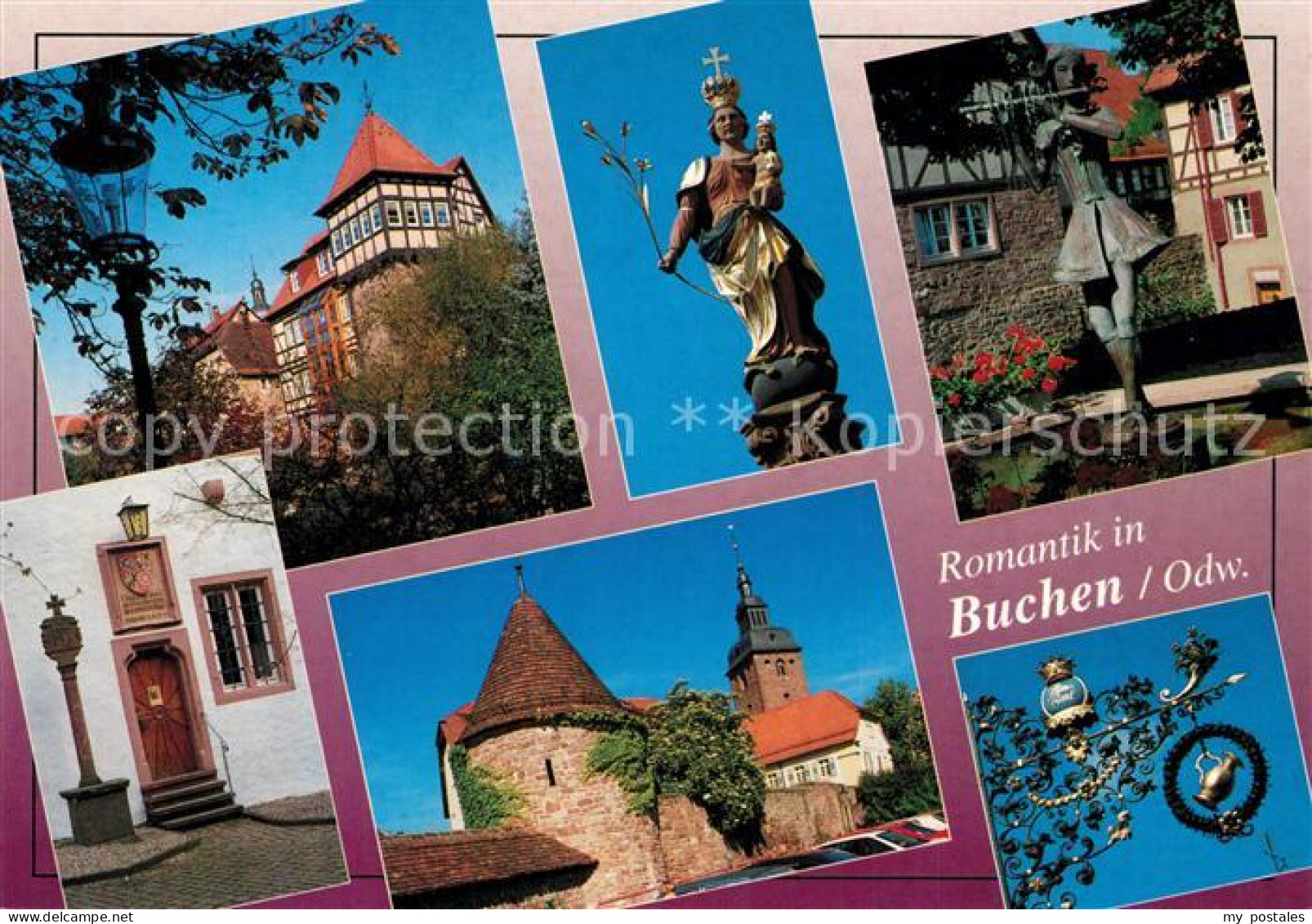 73231151 Buchen Baden Schloss Kirche Denkm?ler Buchen Baden - Buchen