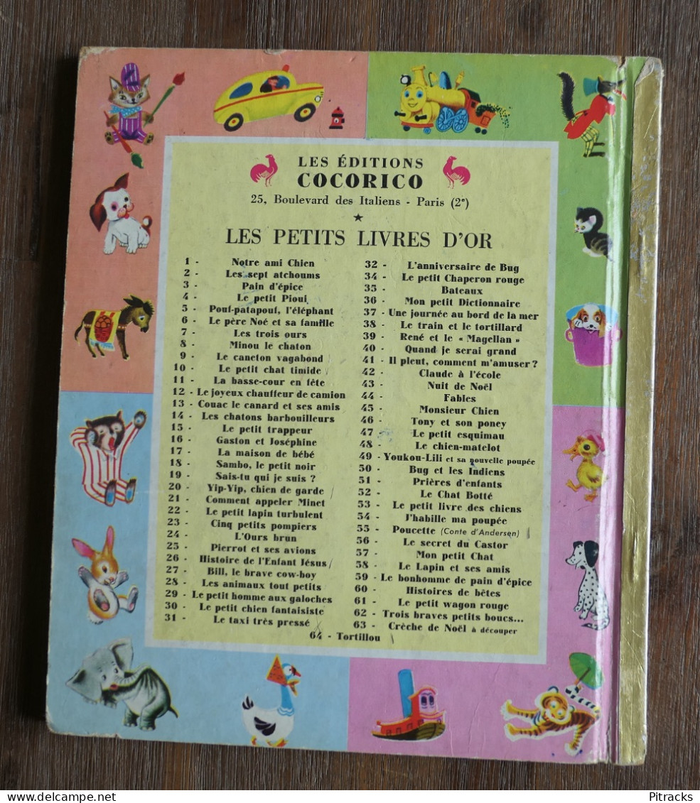 TORTILLOU Un Petit Livre D'Or Editions COCORICO 1953 - Contes