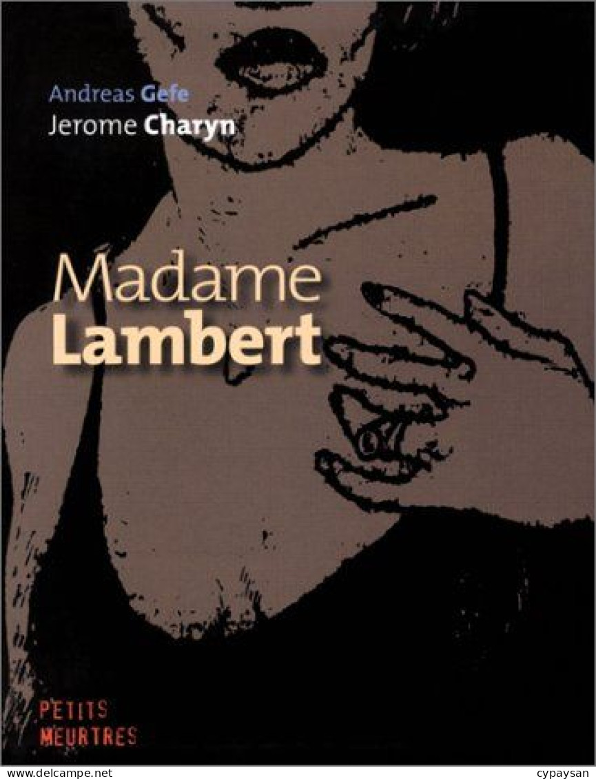 Madame Lambert  EO DEDICACE BE Masque 01/1999 Charyn Gefe (BI3) - Autographs