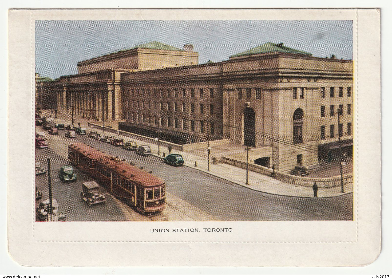 Union Station TORONTO - TRAMWAY - Carte Lettre / Folkard Letter No 23 - Toronto