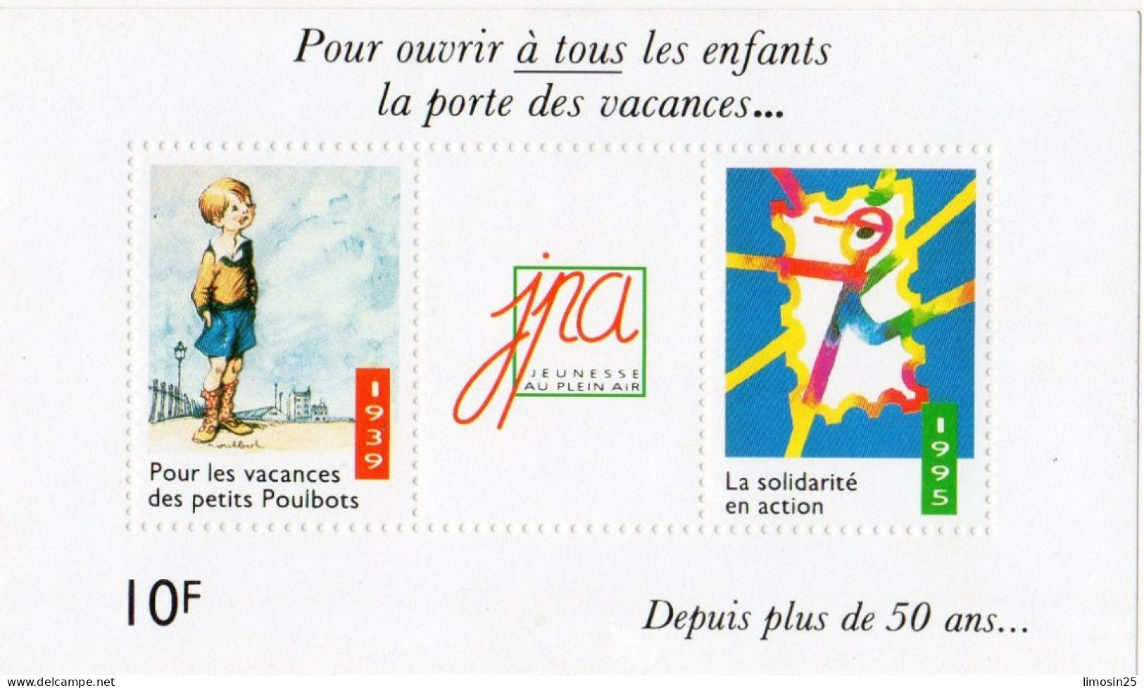 LA JEUNESSE AU PLEIN AIR  - Campagne 1995 - Tuberkulose-Serien