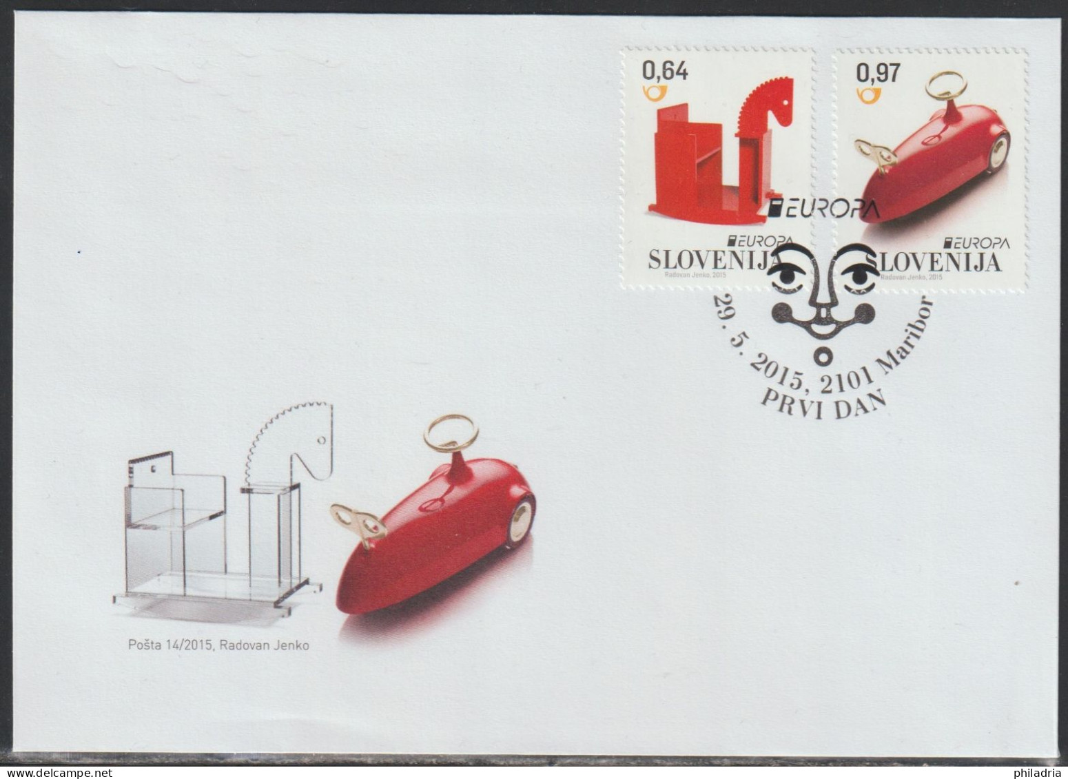 Slovenia, 2015, Europa, FDC - 2015