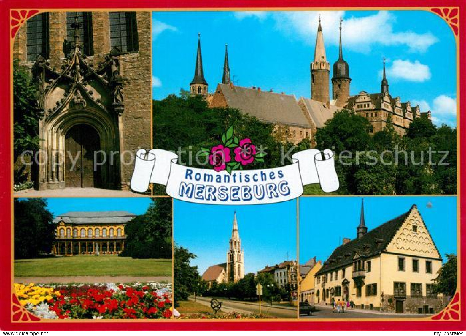 73230853 Merseburg Saale Dom Schloss Entenplan  Merseburg Saale - Merseburg