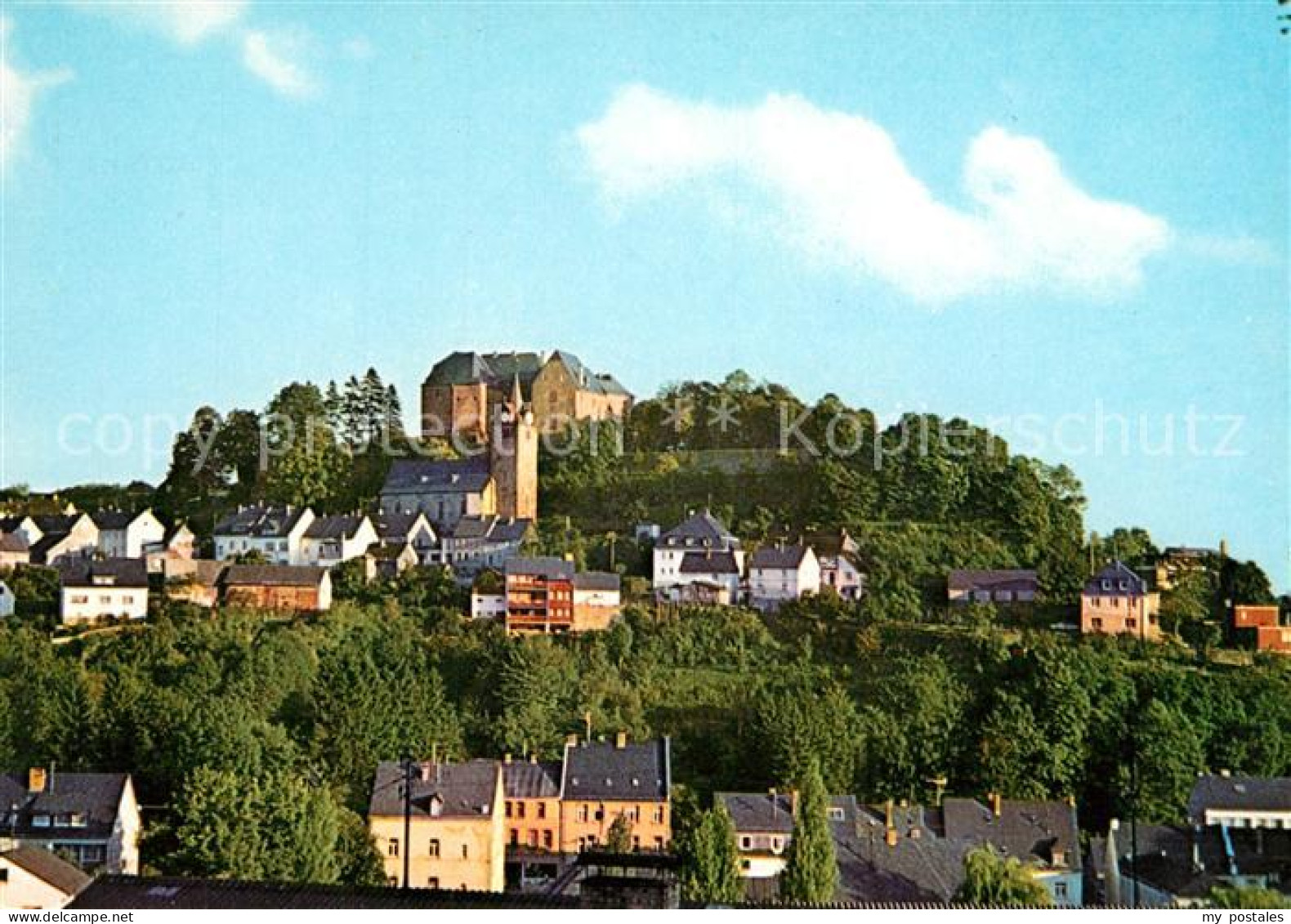 73230418 Westerburg Westerwald Teilansicht Mit Schlossberg Schlosskirche Westerb - Westerburg