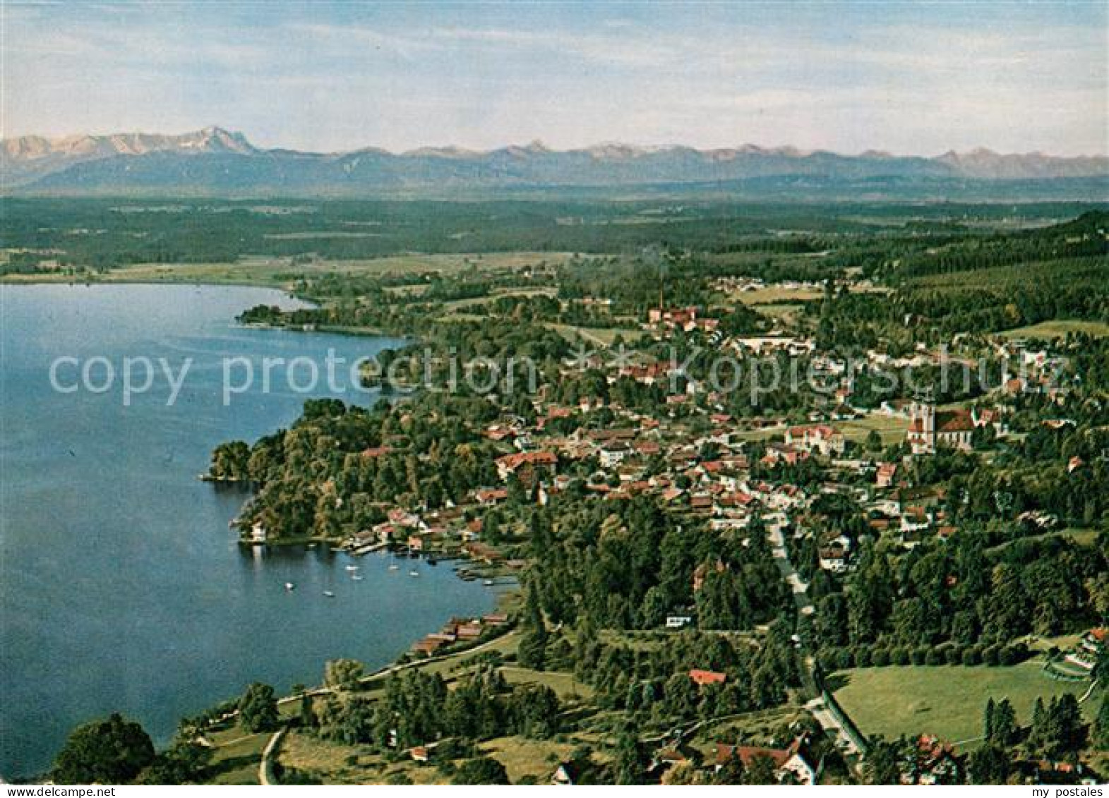 73230384 Tutzing Starnbergersee Zugspitze Alpenpanorama Tutzing - Tutzing