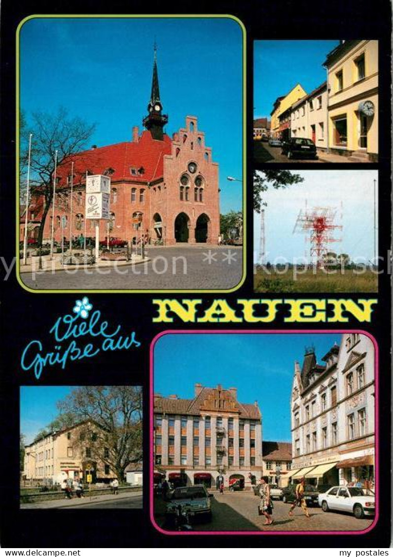 73230197 Nauen Havelland Rathaus Marktstrasse Nauen Havelland - Nauen