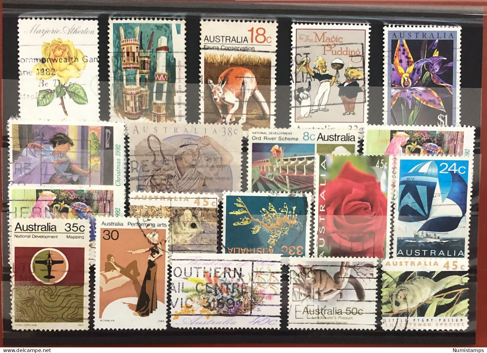 Australia - Stamps (Lot1) - Verzamelingen