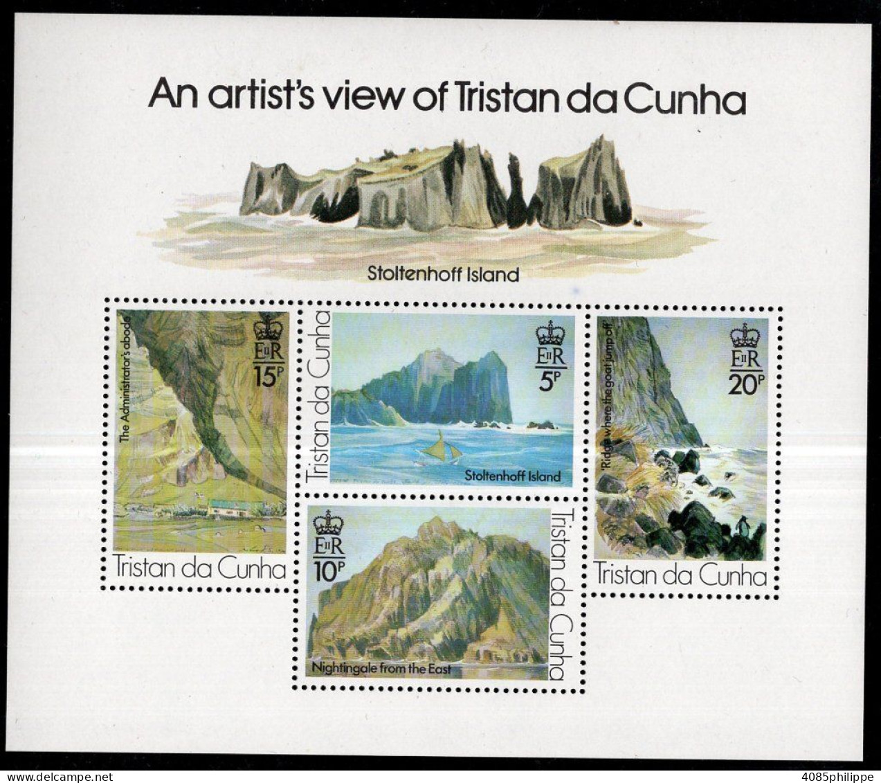 TRISTAN DA CUNHA  Bloc Feuillet N°10** Neuf Sans Charnières TB - Tristan Da Cunha