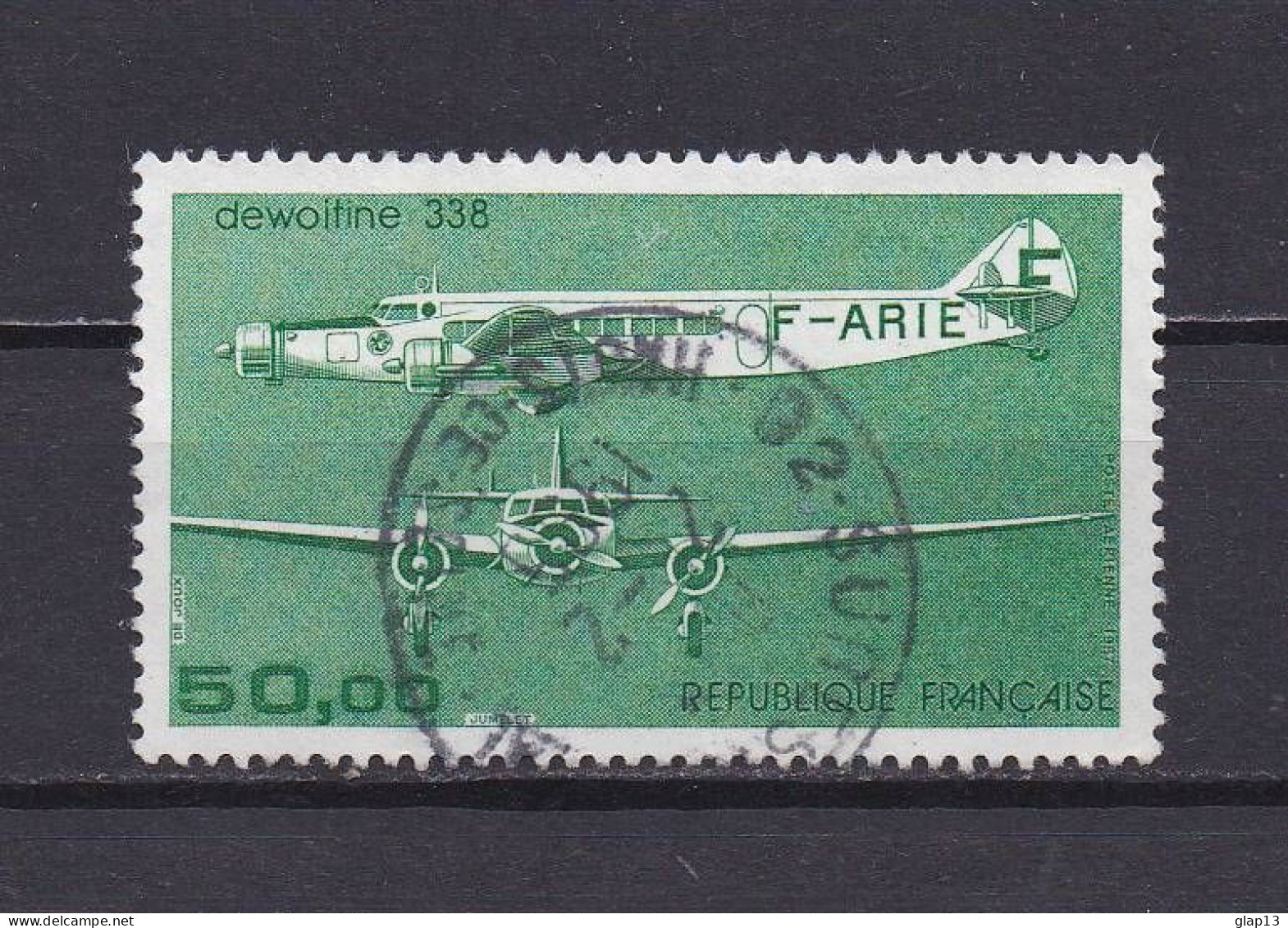 FRANCE 1987 PA N°60 OBLITERE DEWOITTINE 338 - 1960-.... Gebraucht