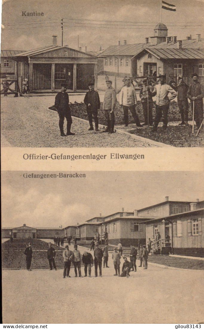 Allemagne, Ellwangen, Offizier-gefangenenlager, Multivues - Ellwangen
