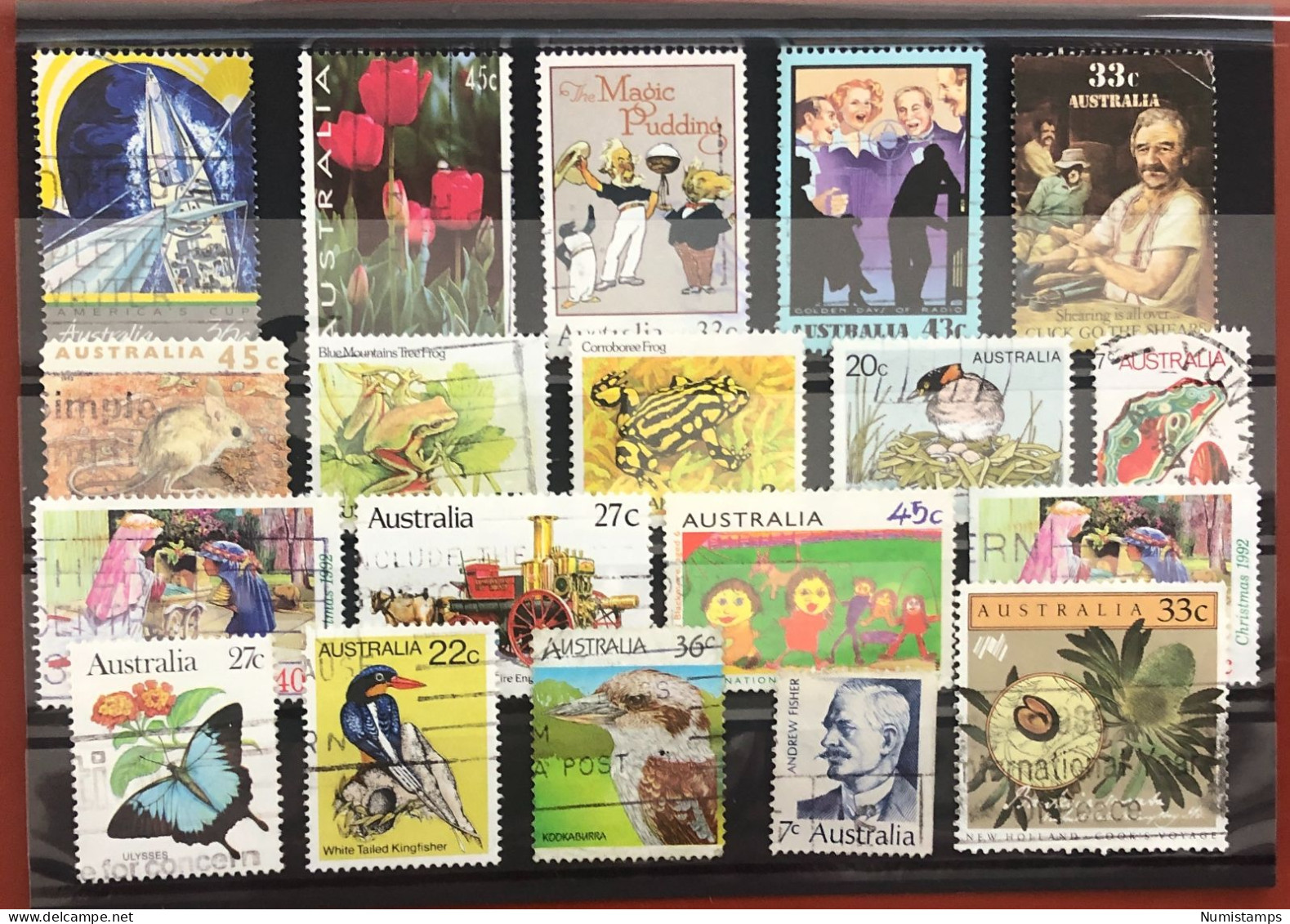 Australia - Stamps (Lot 4) - Colecciones
