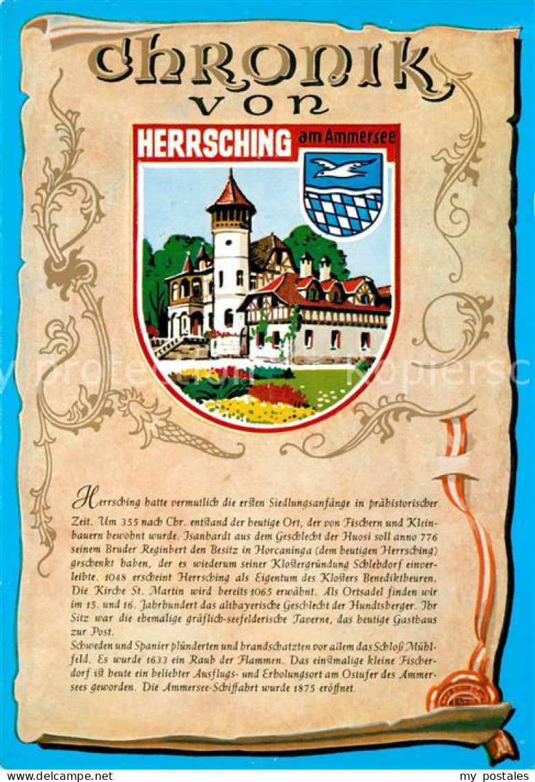 73230021 Herrsching Ammersee Chronik Schloss Herrsching Ammersee - Herrsching