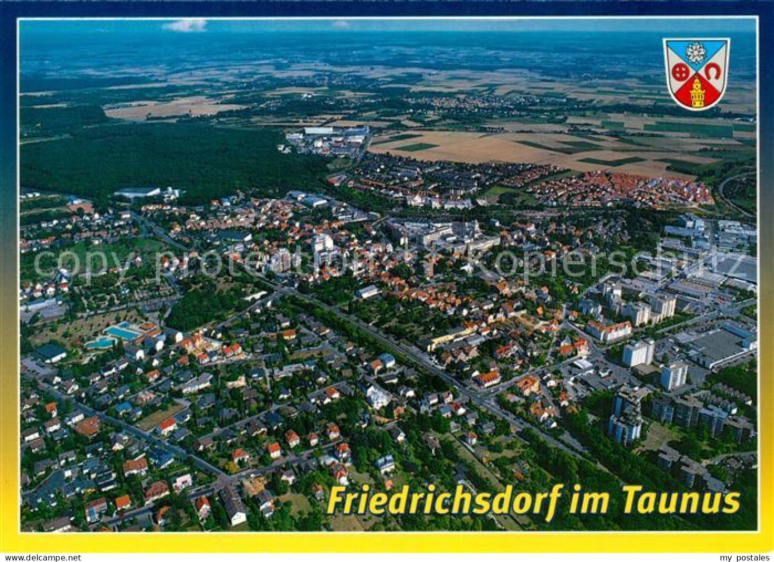 73229984 Friedrichsdorf Taunus Fliegeraufnahme Friedrichsdorf Taunus - Friedrichsdorf