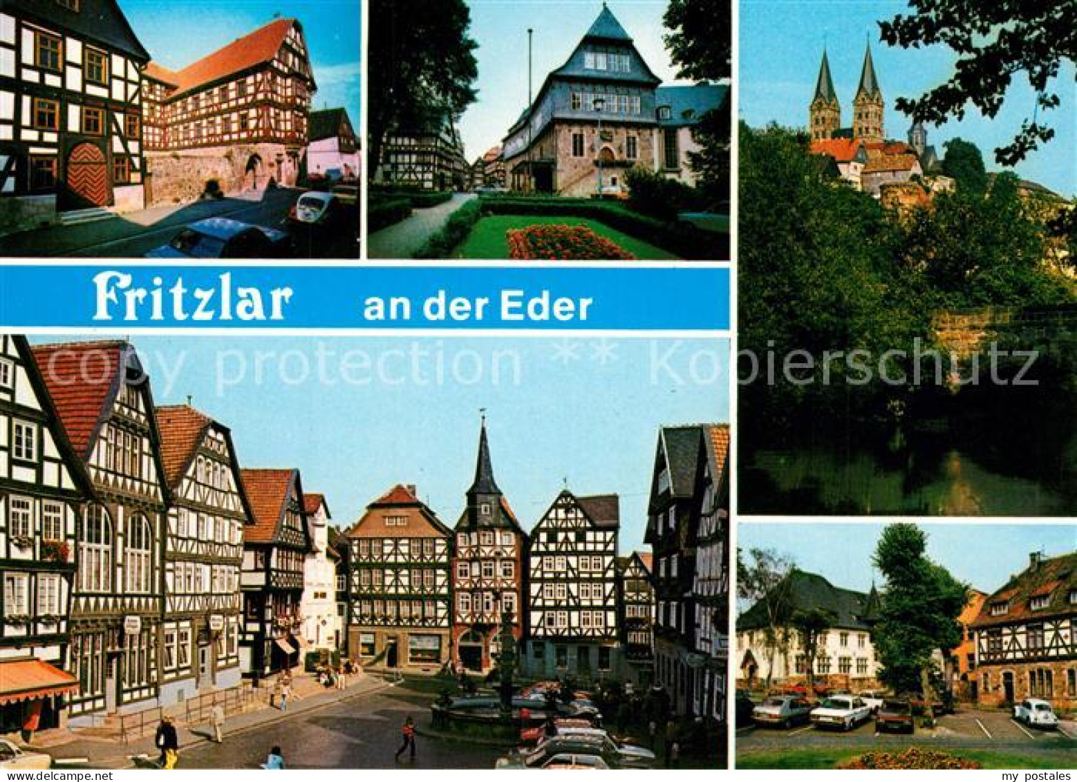 73229969 Fritzlar Hochzeitshaus Marktplatz Dom Rathaus  Fritzlar - Fritzlar