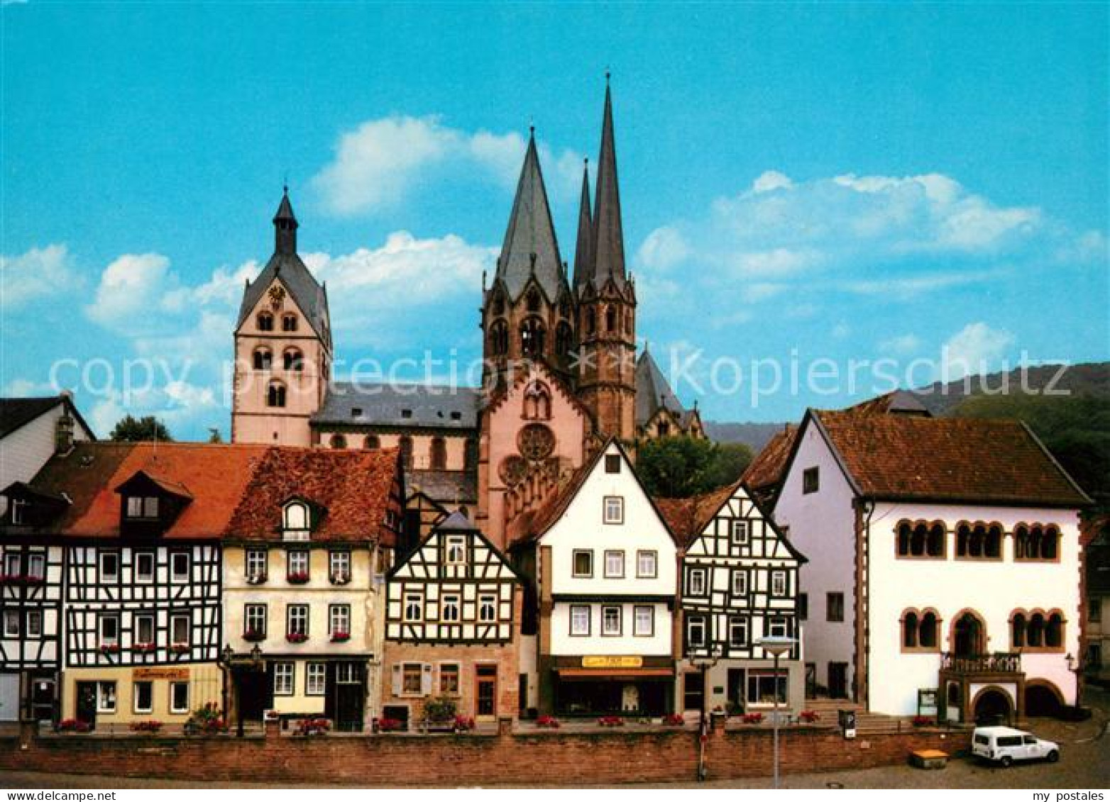 73229931 Gelnhausen Untermarkt Marienkirche Gelnhausen - Gelnhausen