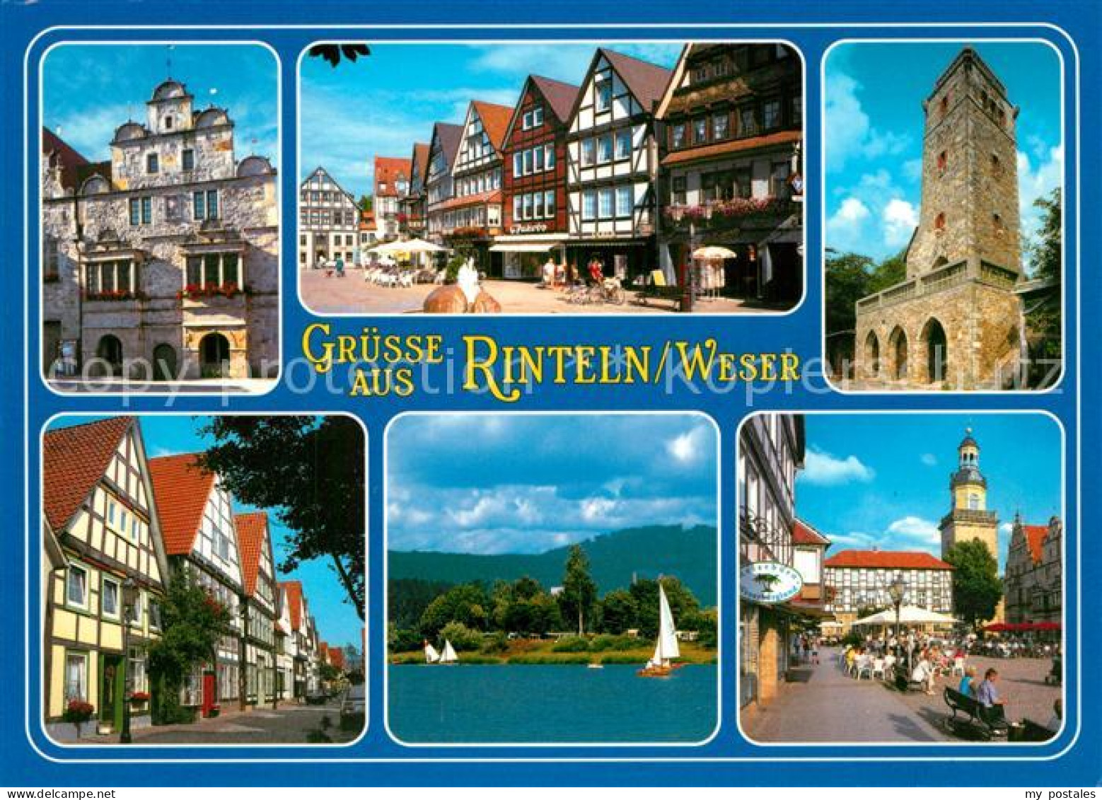 73229854 Rinteln Marktplatz Fachwerkh?user Museum  Rinteln - Rinteln