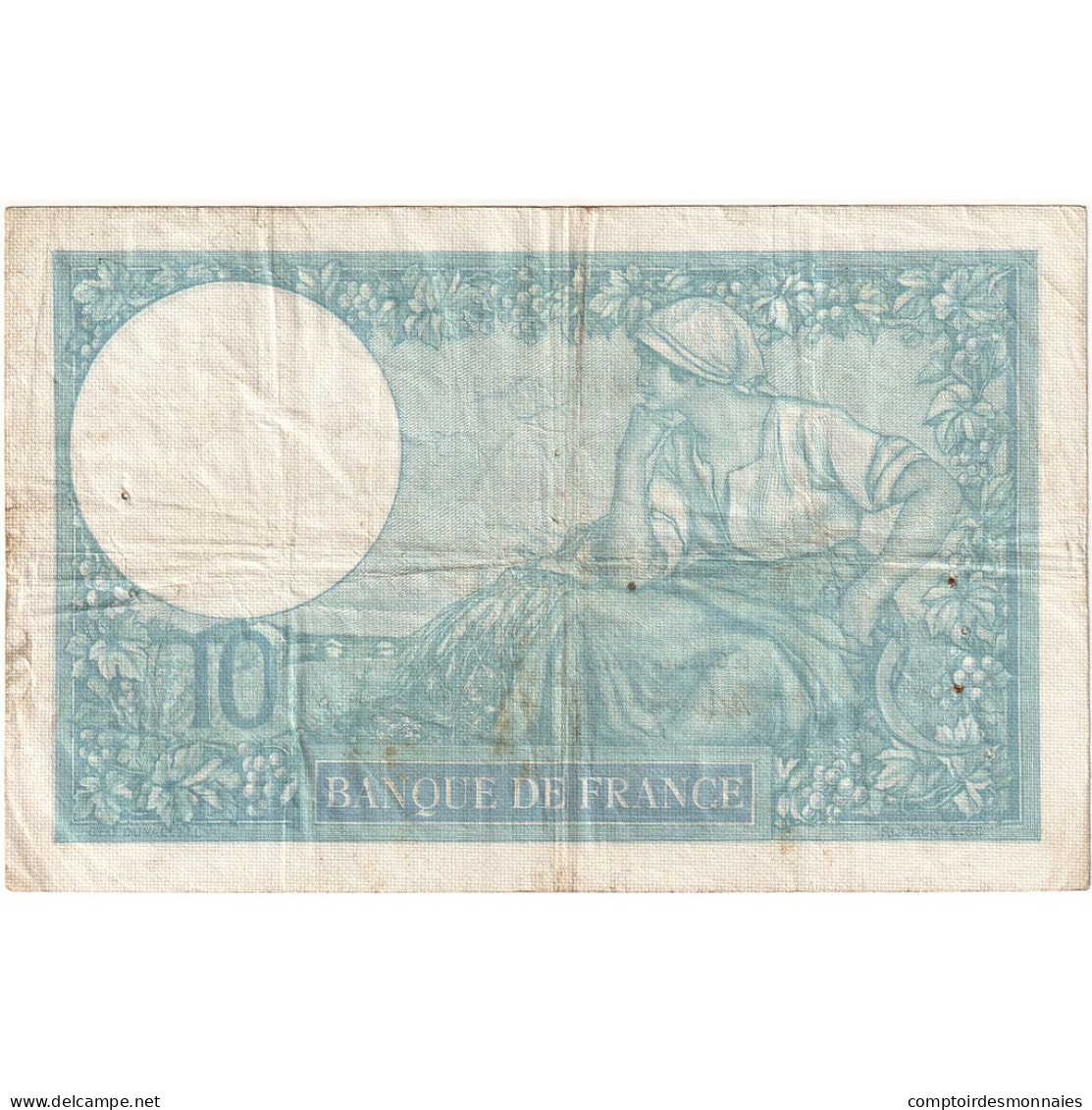 France, 10 Francs, Minerve, 1939, Y.75192, TTB, Fayette:7.13, KM:84 - 10 F 1916-1942 ''Minerve''