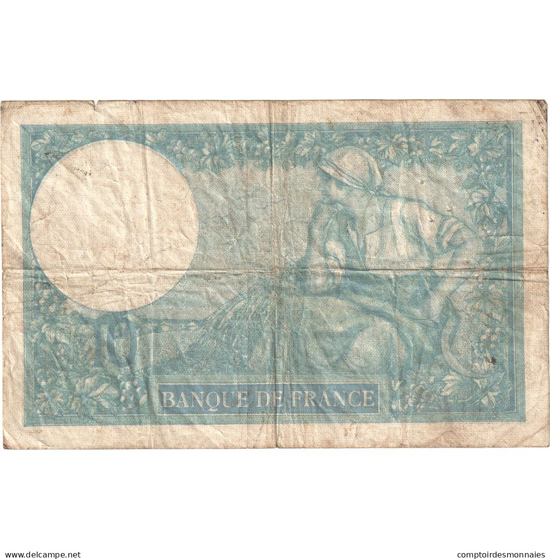 France, 10 Francs, Minerve, 1937, R.68123, TB, Fayette:06.18, KM:73e - 10 F 1916-1942 ''Minerve''