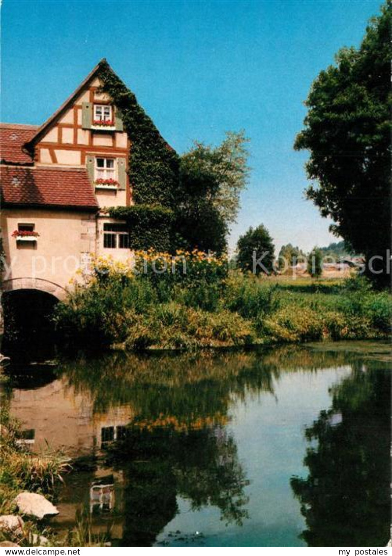 73229654 Feuchtwangen Alte Stadtmuehle Feuchtwangen - Feuchtwangen