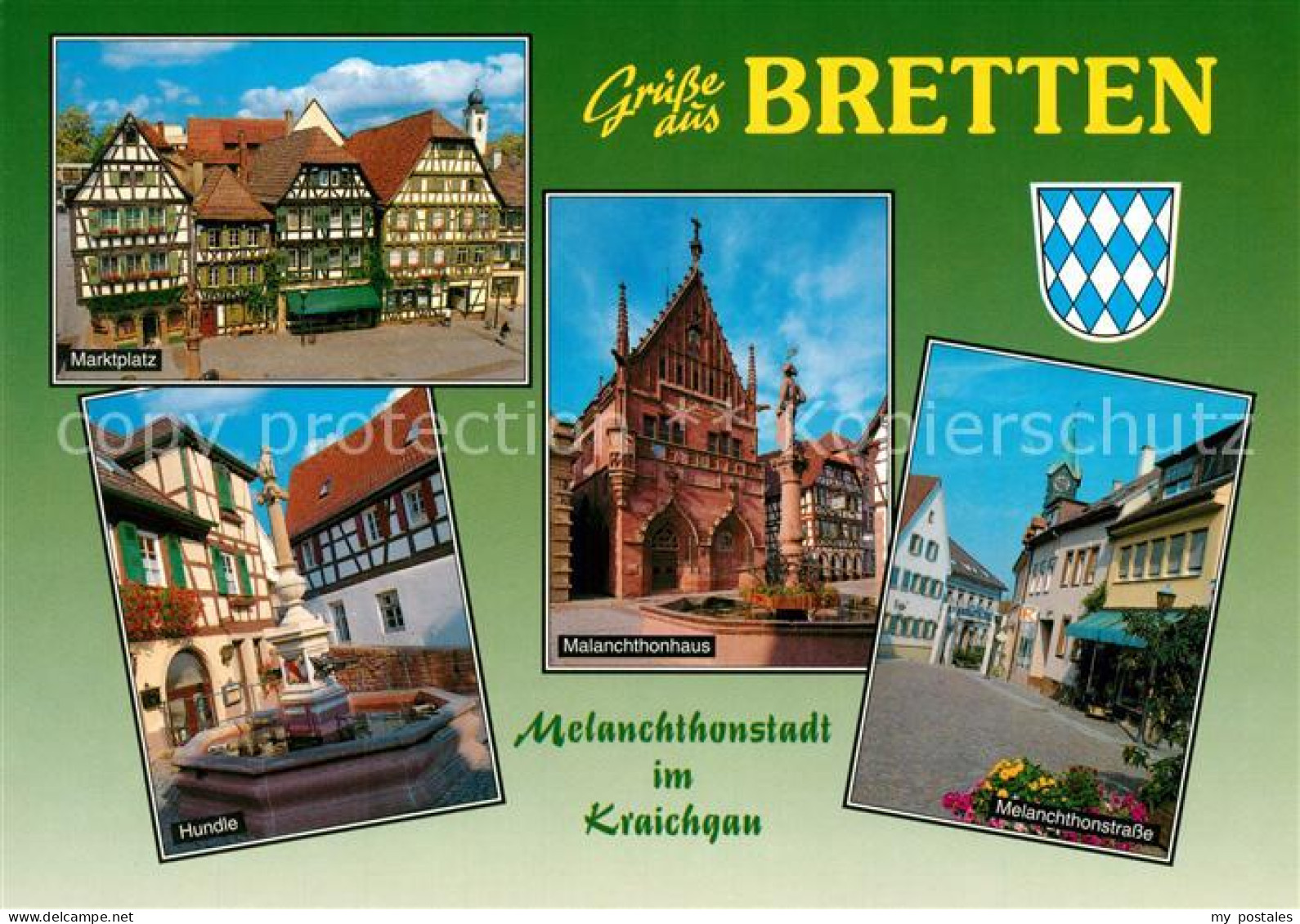 73229630 Bretten Baden Malanchthonhaus Hundle Marktplatz Bretten Baden - Bretten