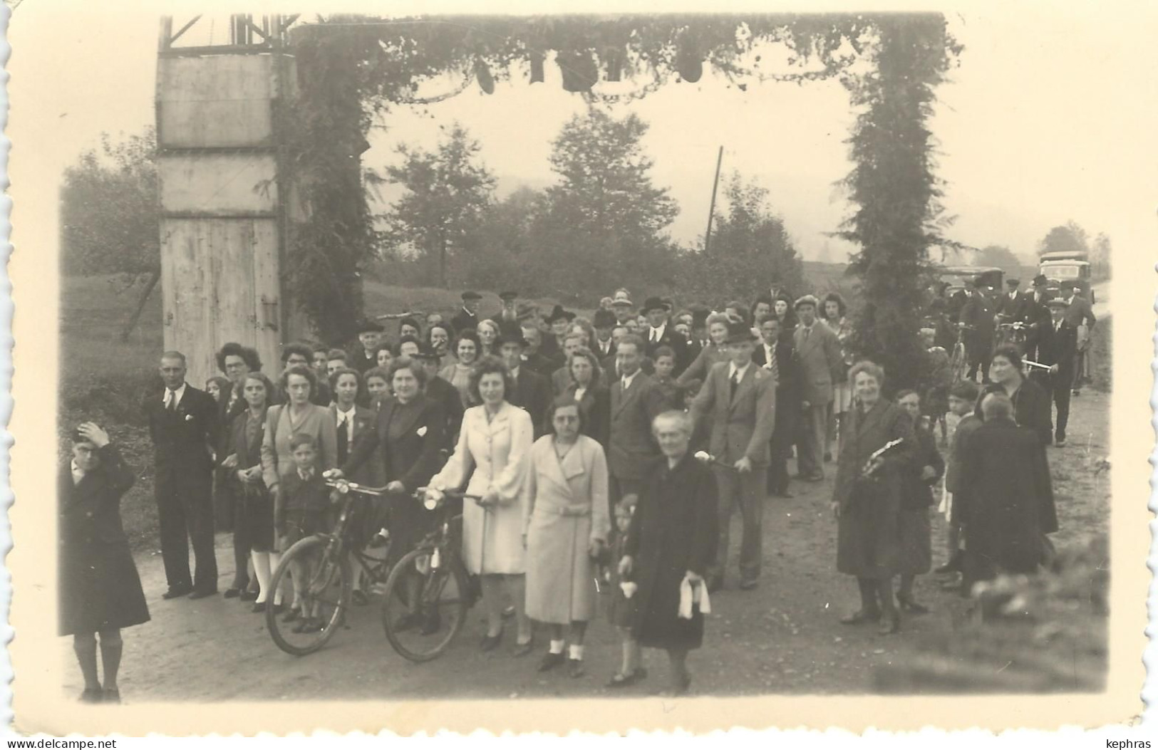 GRANDRIEU (Sivry-Rance) - RARE Carte Photo - Fête De La Victoire - Guerre 40-45 - WWII - 1946 - Sivry-Rance