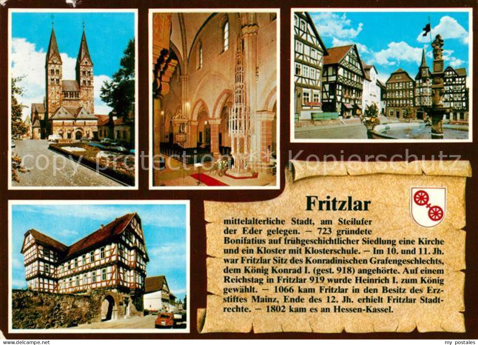 73229589 Fritzlar Kloster  Fritzlar - Fritzlar